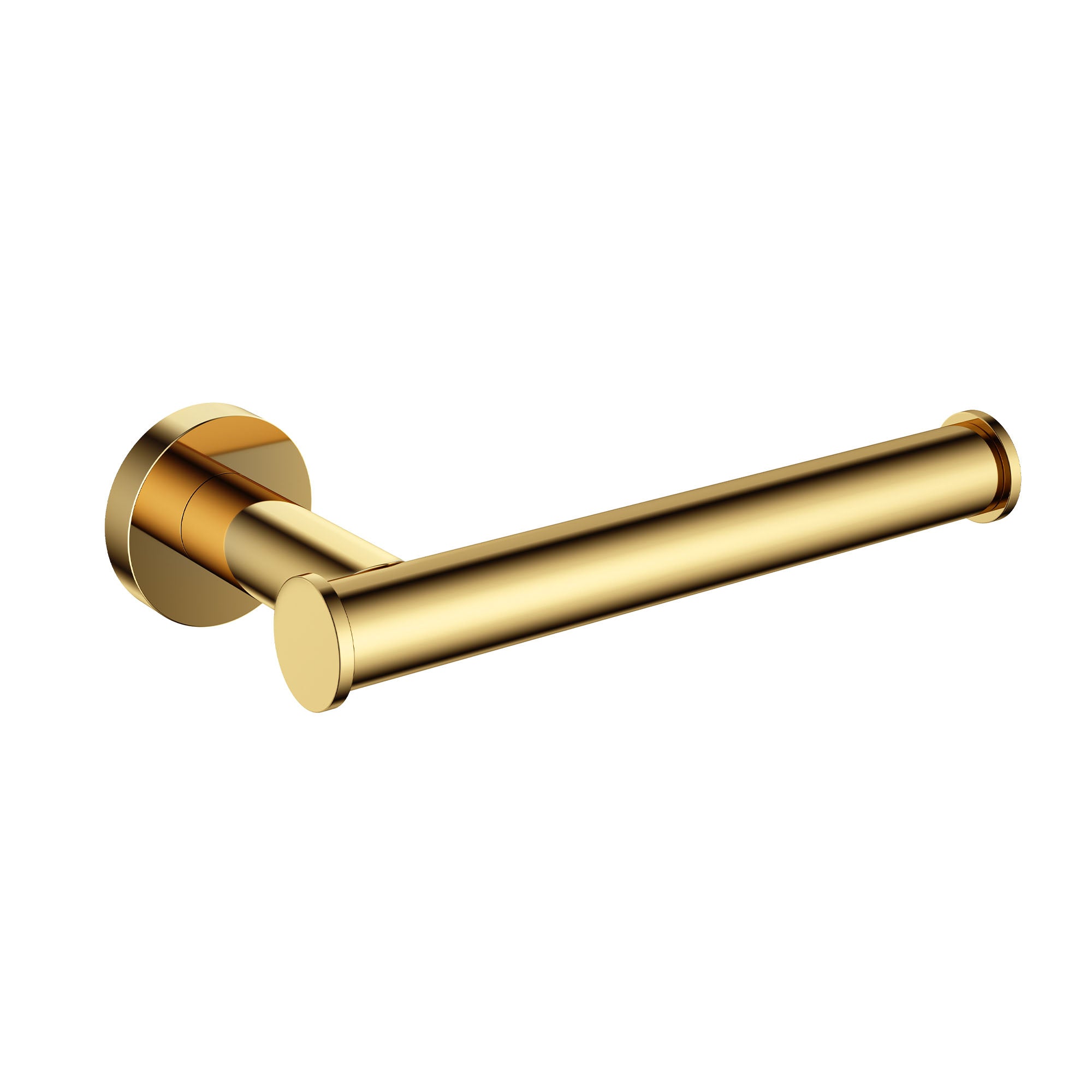 cobber toilet roll holder polished brass pvd