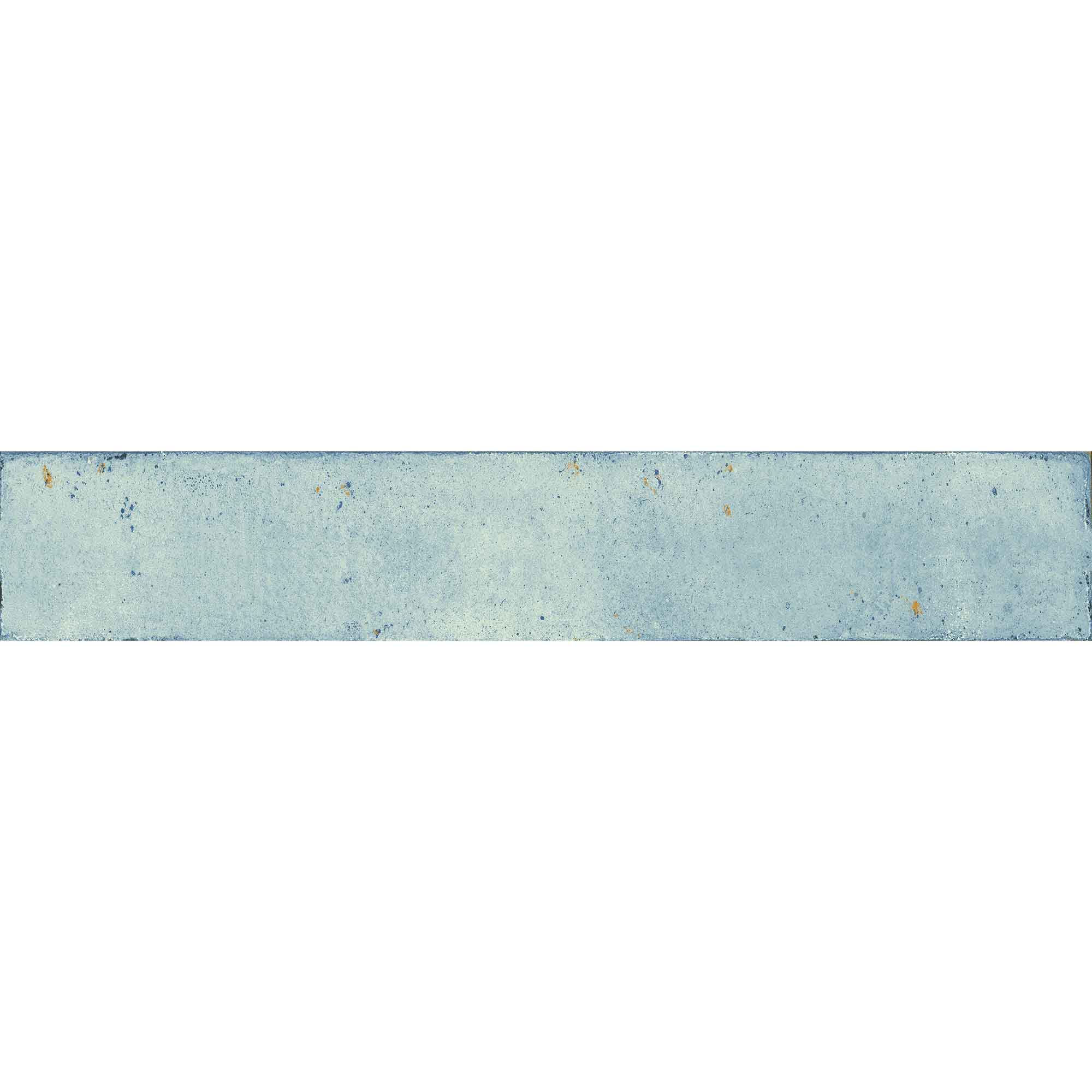 colours sky porcelain wall tile 4.8x45cm gloss