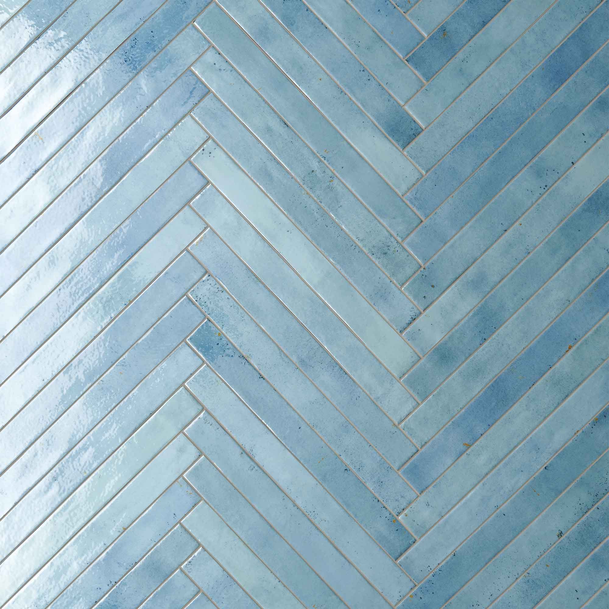 colours sky porcelain wall tile 4.8x45cm gloss