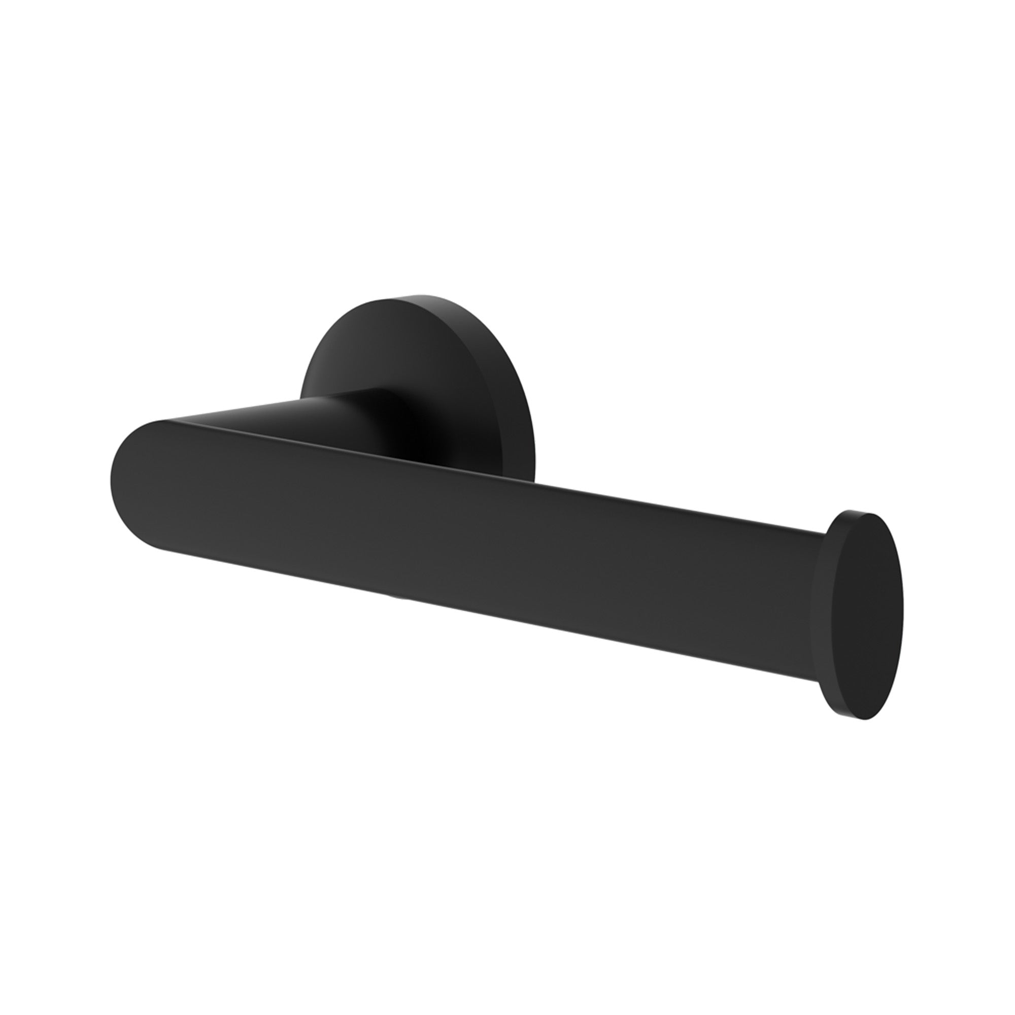 como toilet roll holder matt black