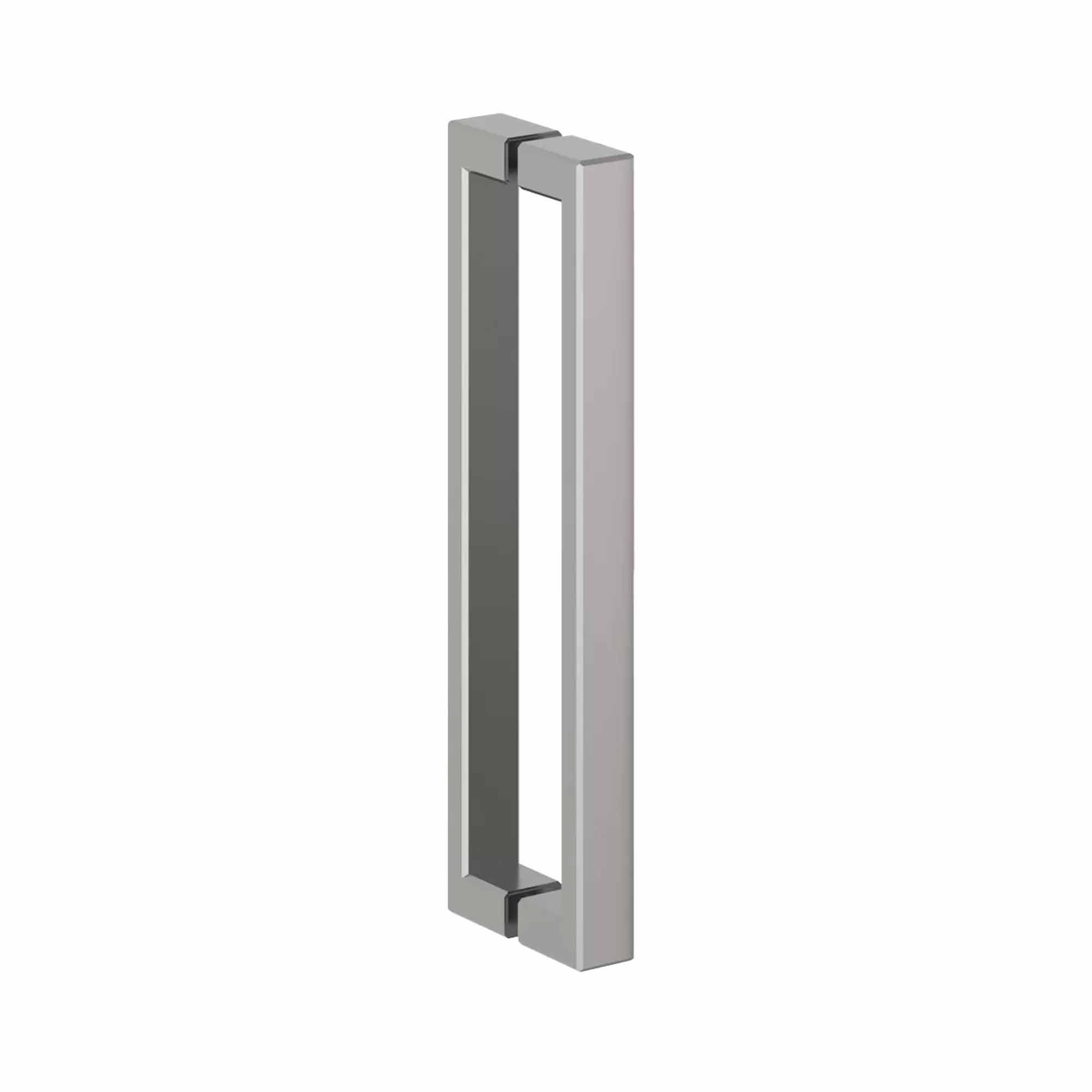 crosswater asura sleek shower door handle brushed stainless steel