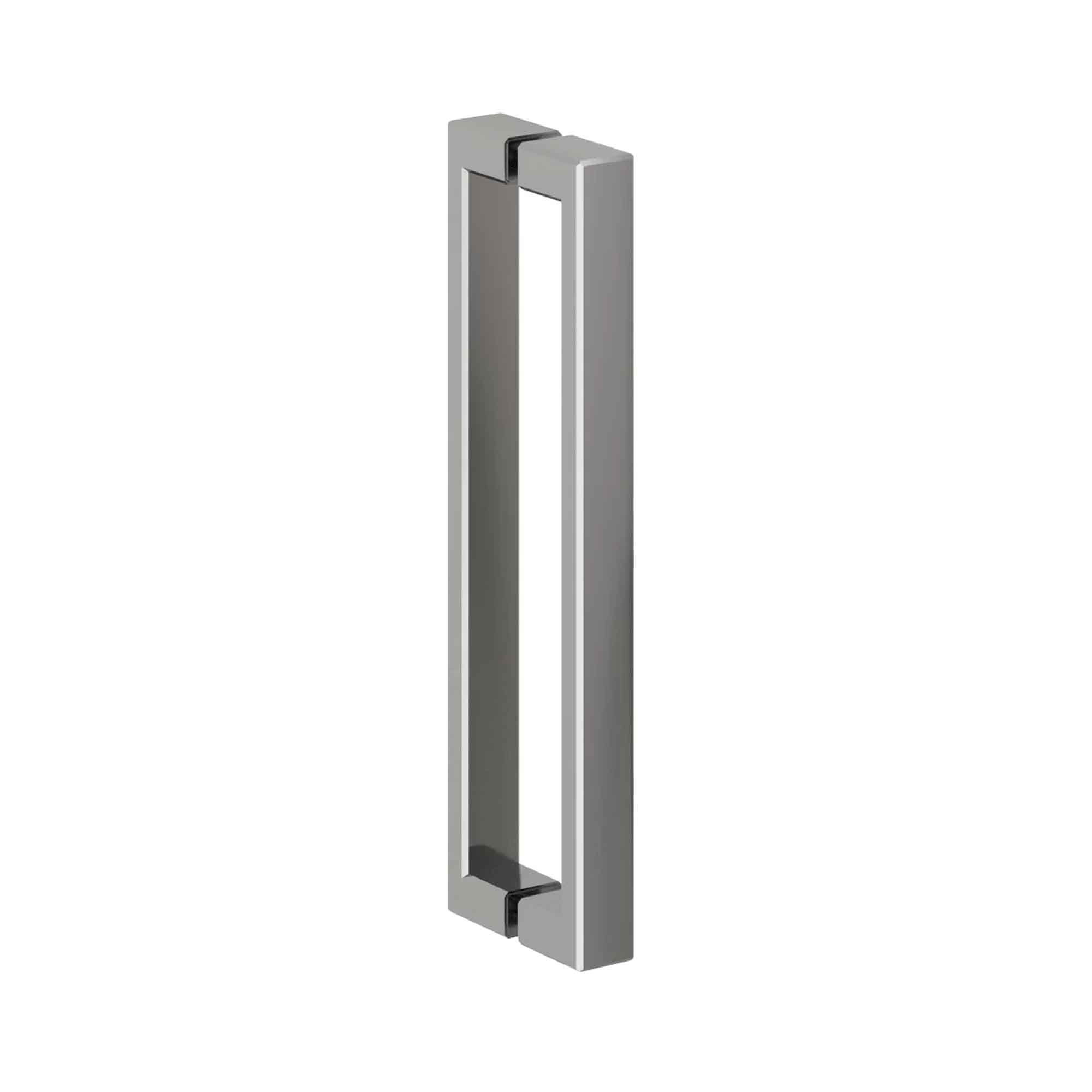 crosswater asura sleek shower door handle polished stainless steel