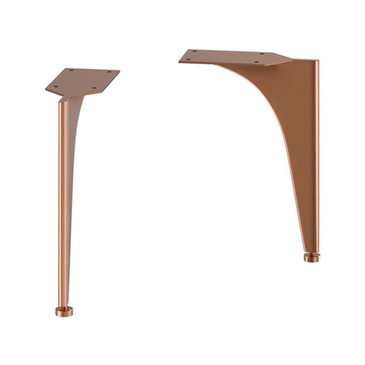 crosswater avenue vanity unit legs pair brushed bronze