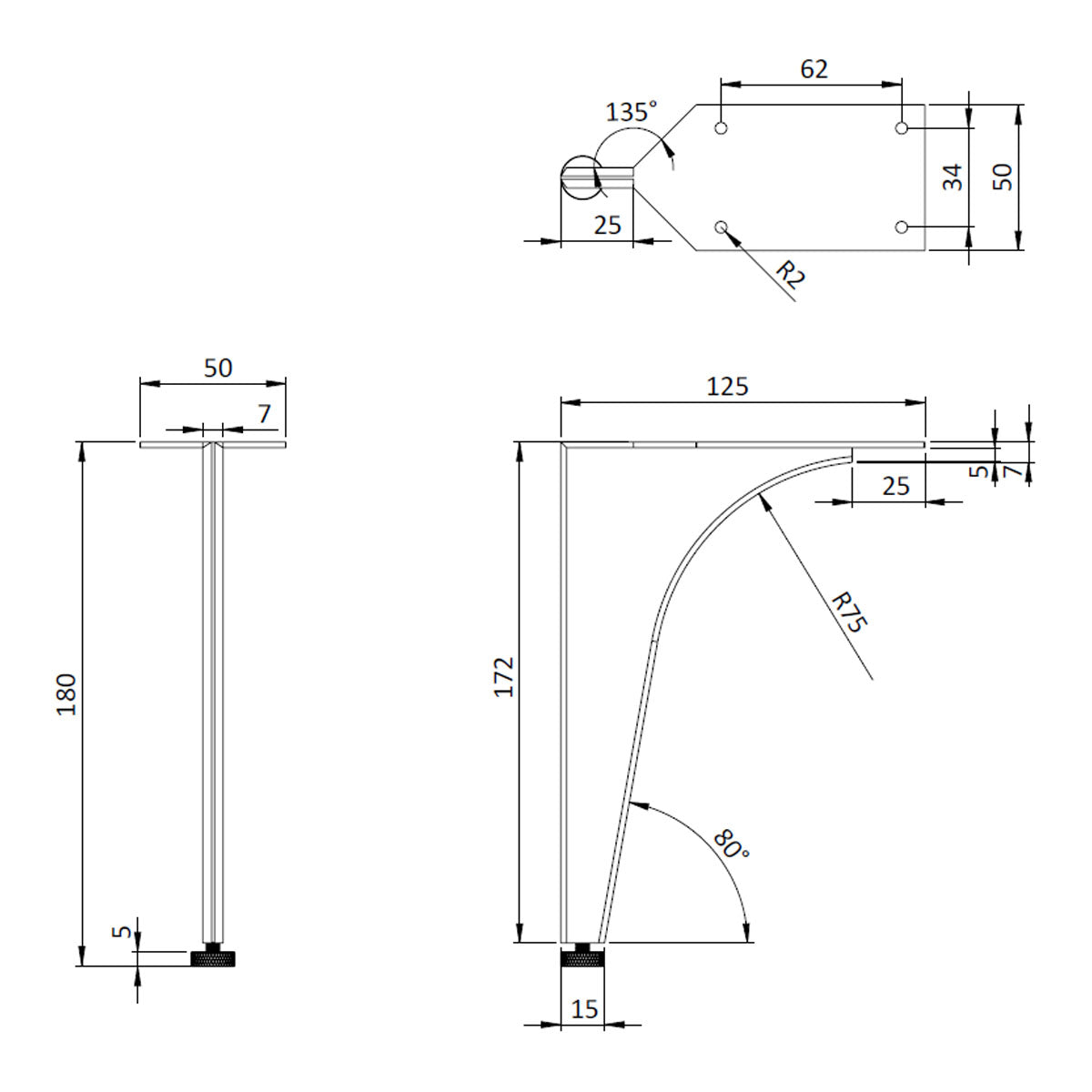 crosswater avenue vanity unit legs pair dimensions