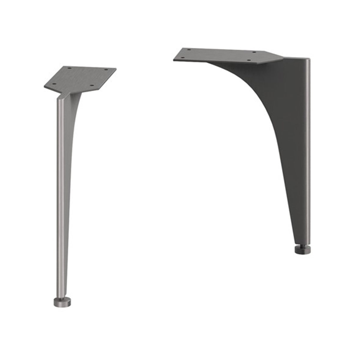 crosswater avenue vanity unit legs pair slate