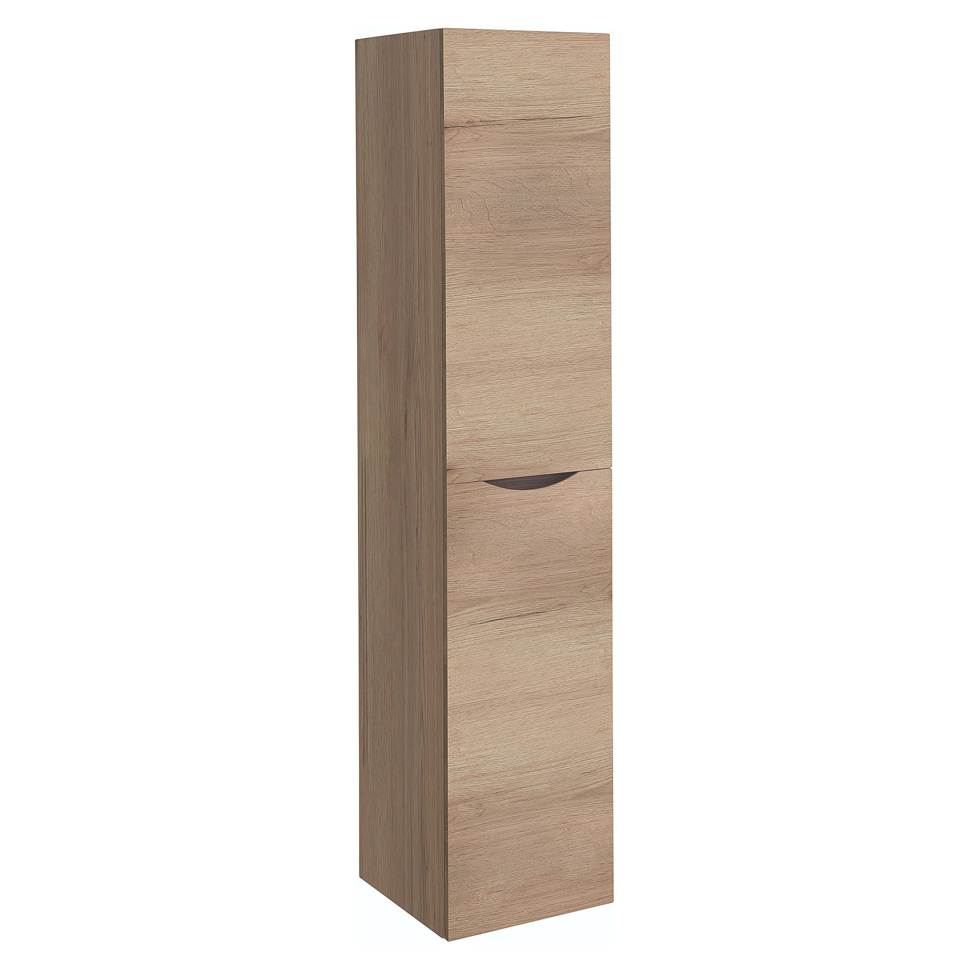 Crosswater Glide II Wall Hung Tall Cabinet With 5 Fixed Shelves