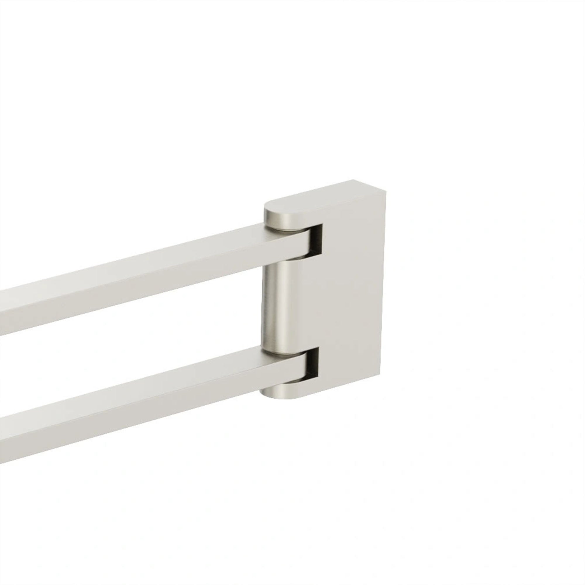 crosswater mpro 2 swivel towel rail brushed stainless steel