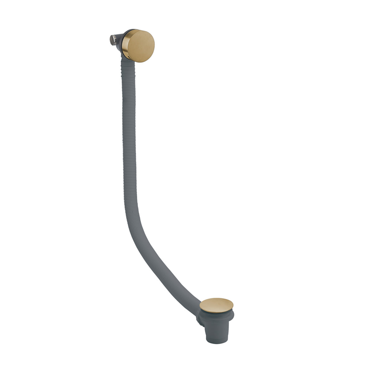 crosswater mpro bath filler with click clack waste brushed brass