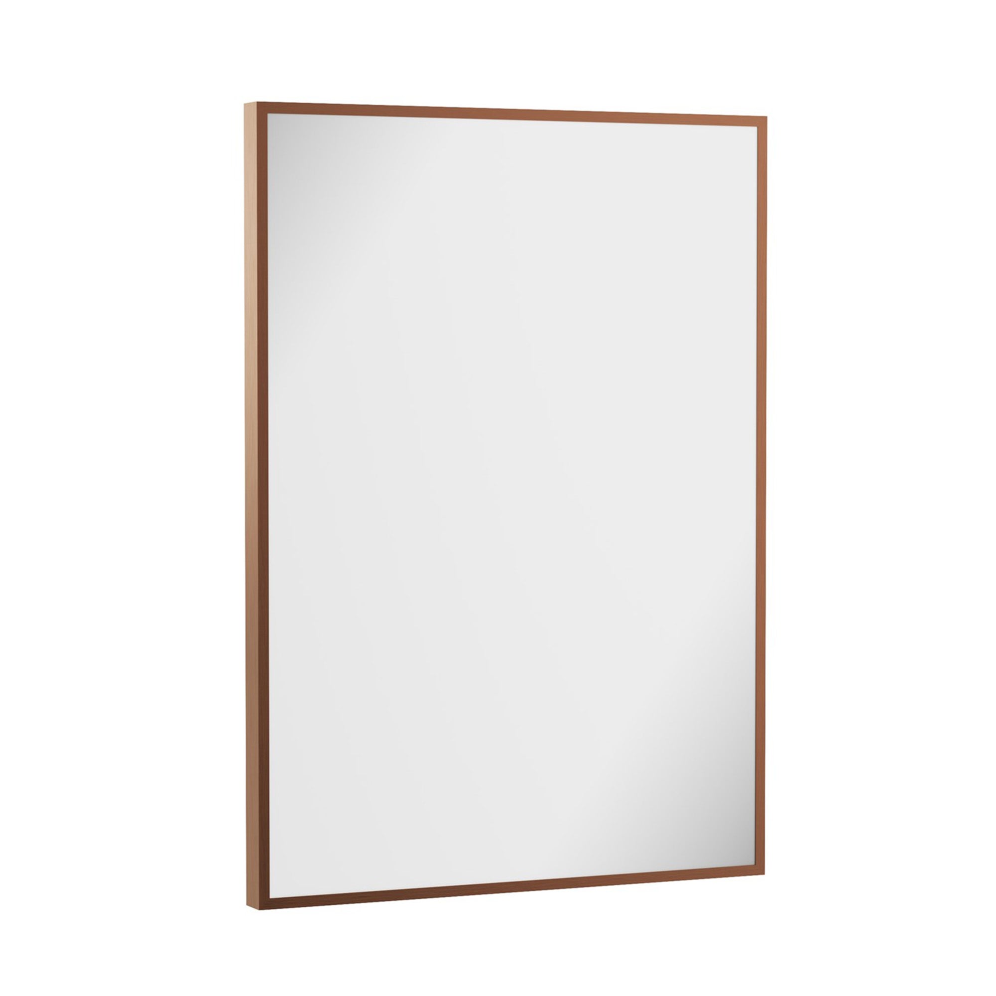 crosswater mpro non led mirror 500x700mm brushed bronze