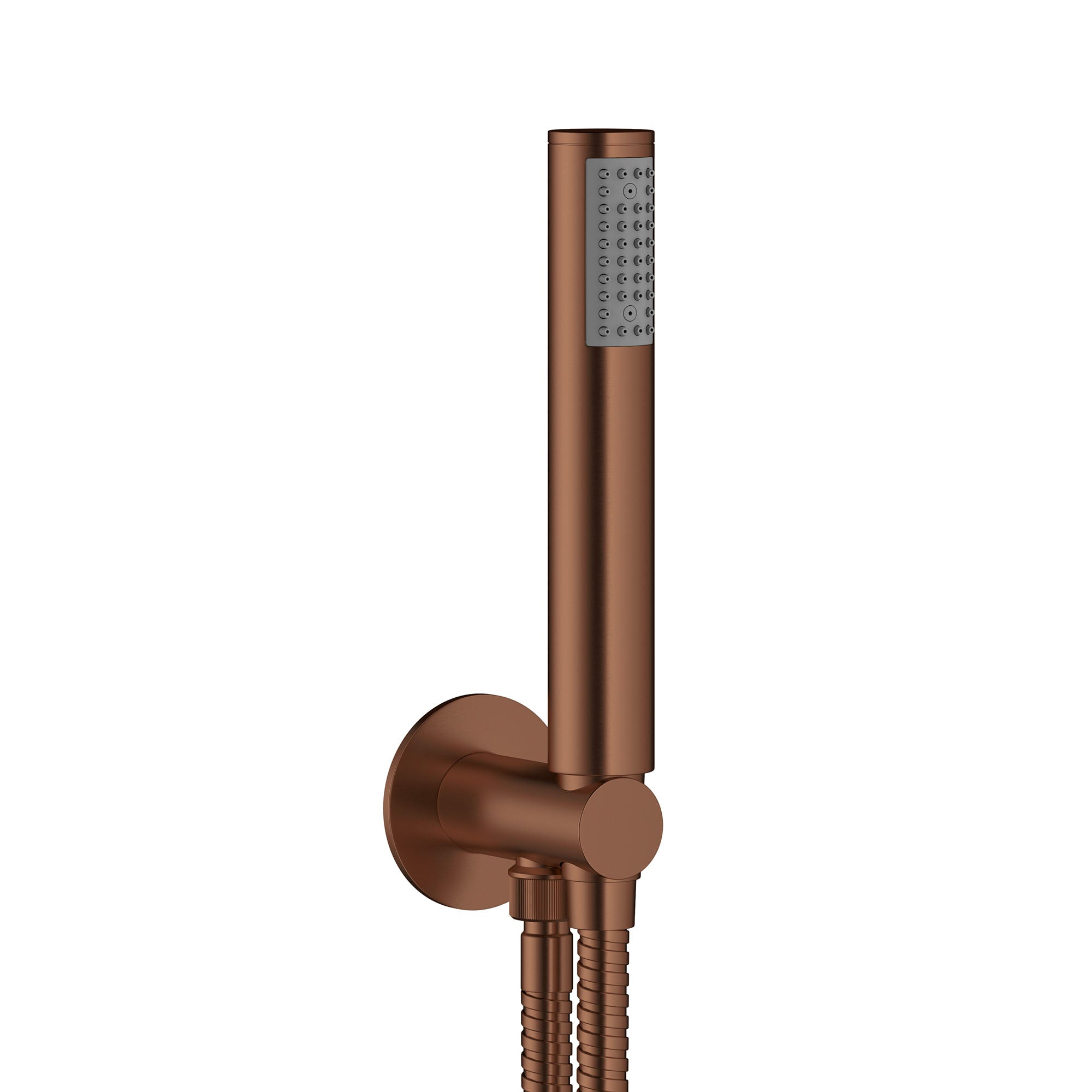 crosswater mpro pencil shower handset brushed bronze