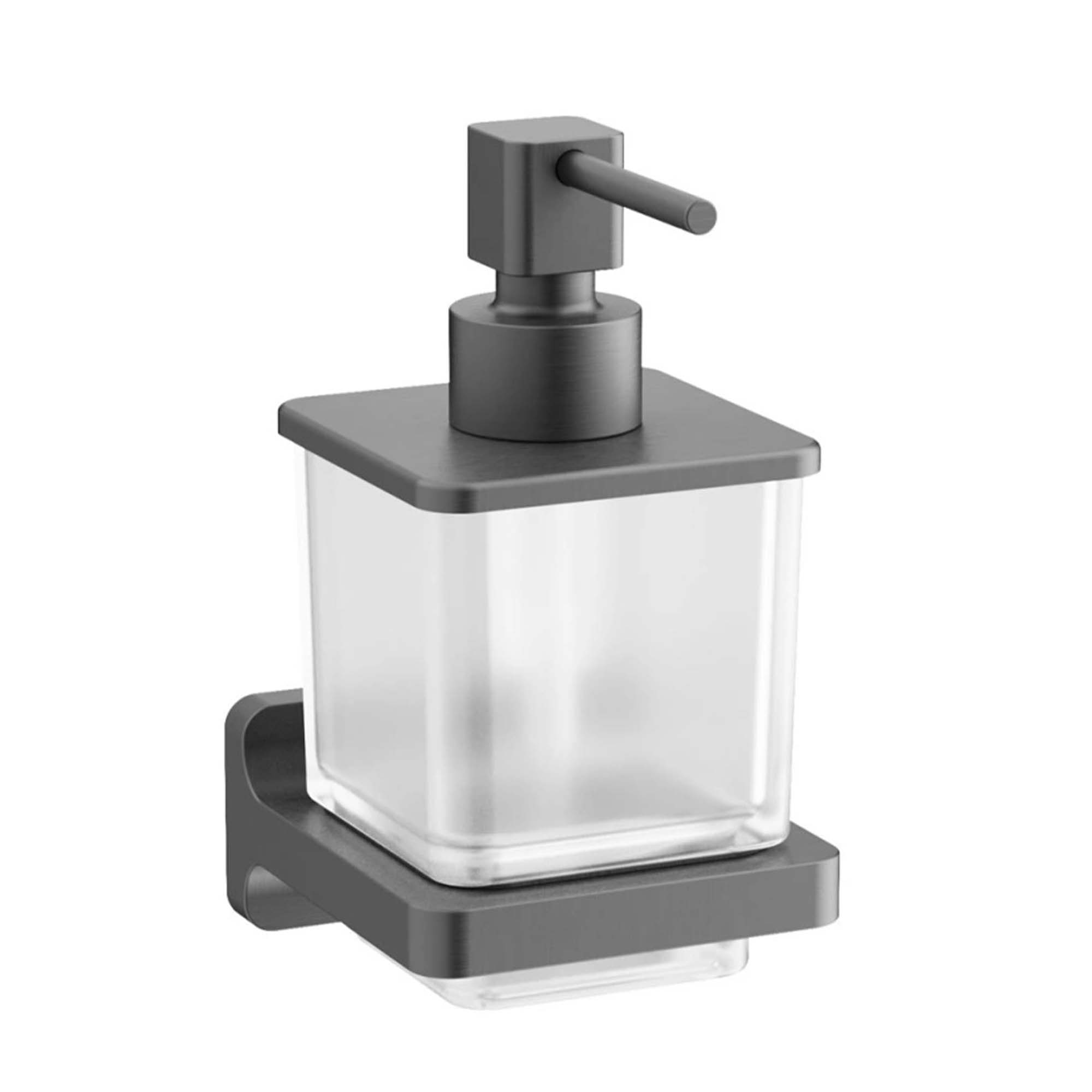 crosswater rotar soap dispenser slate