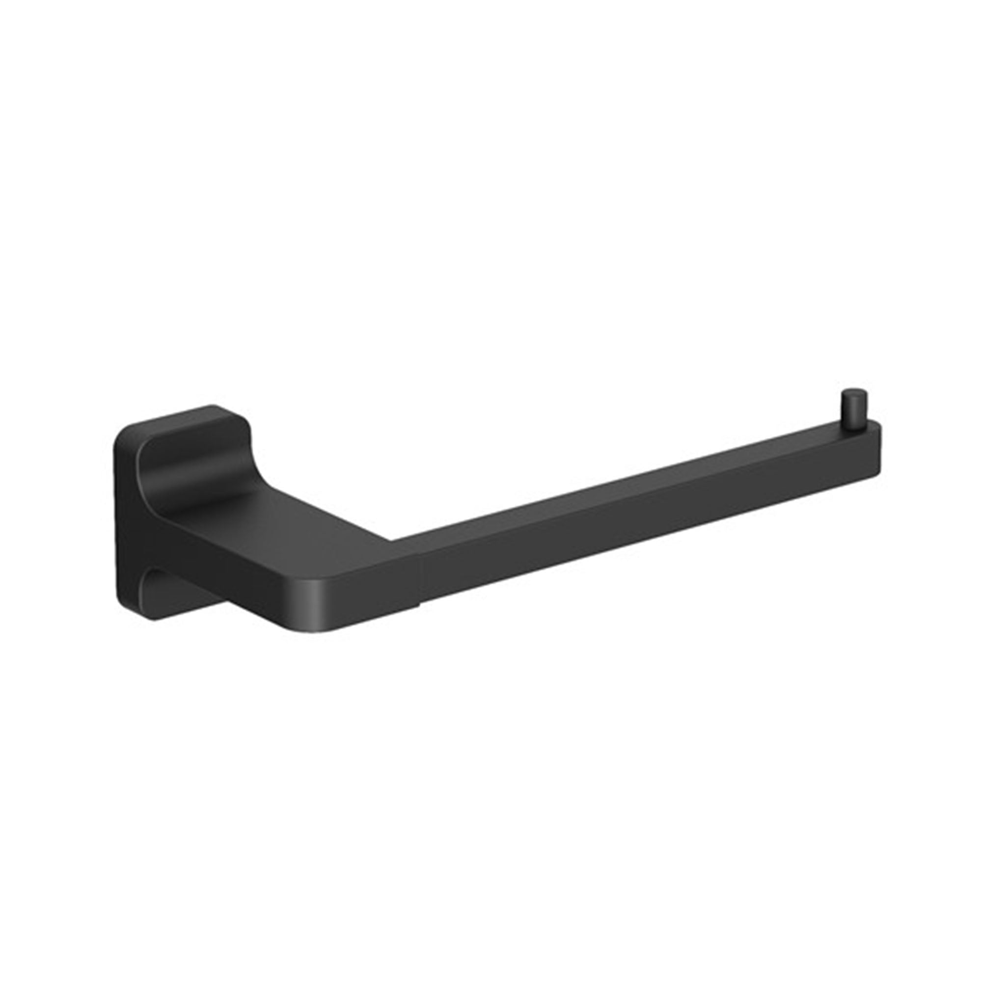 crosswater rotar toilet roll holder matt black