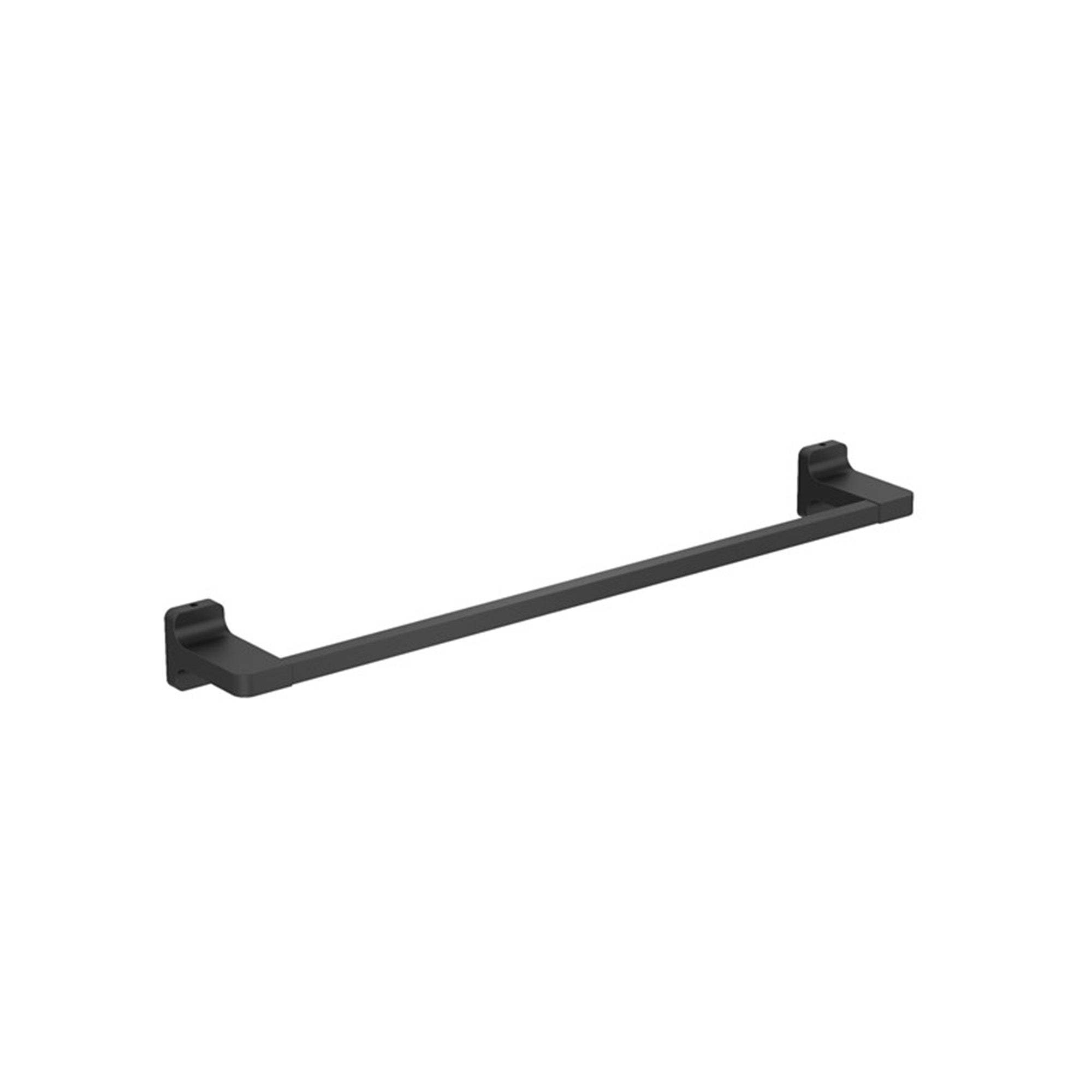 crosswater rotar towel rail 450mm matt black