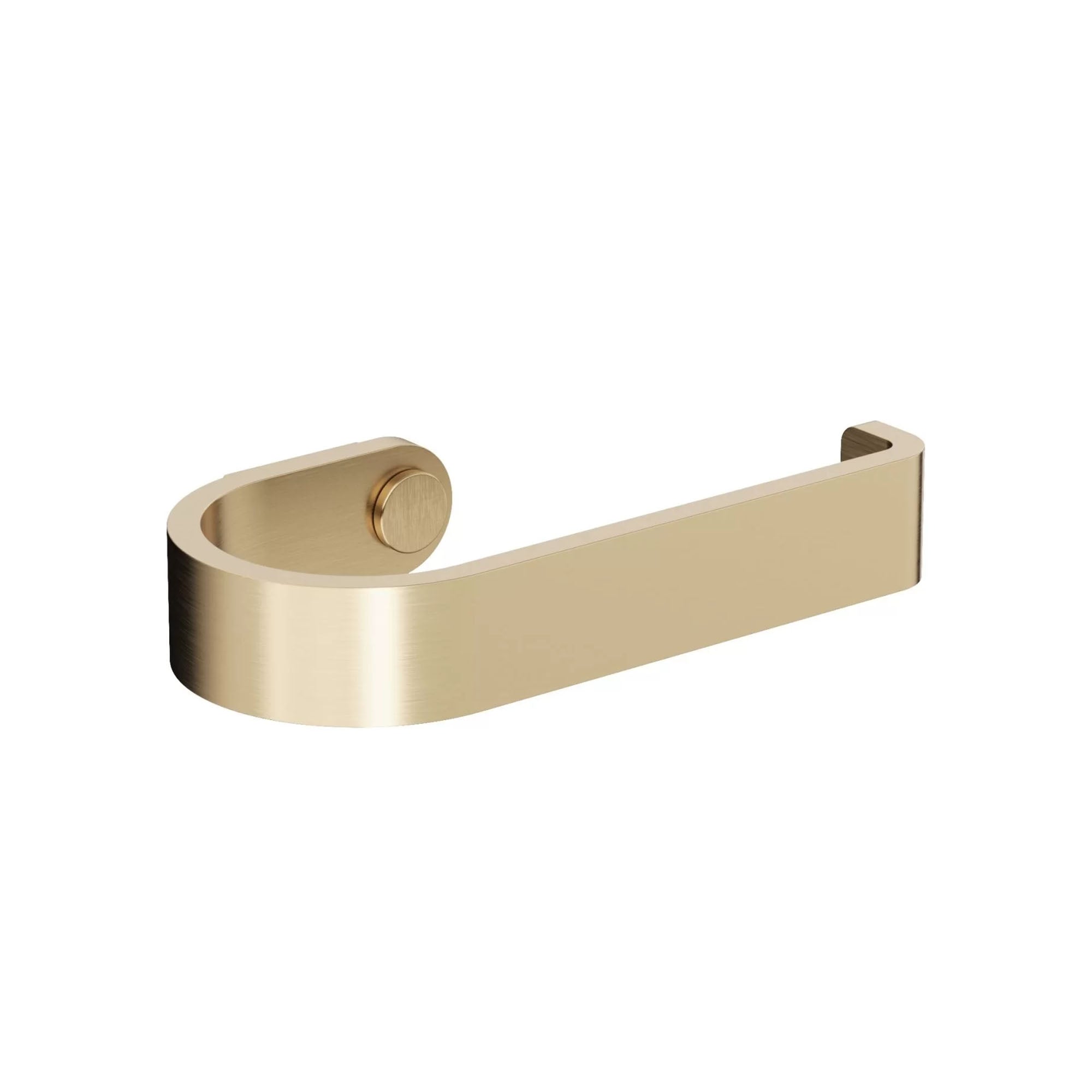 crosswater velo toilet roll holder brushed brass