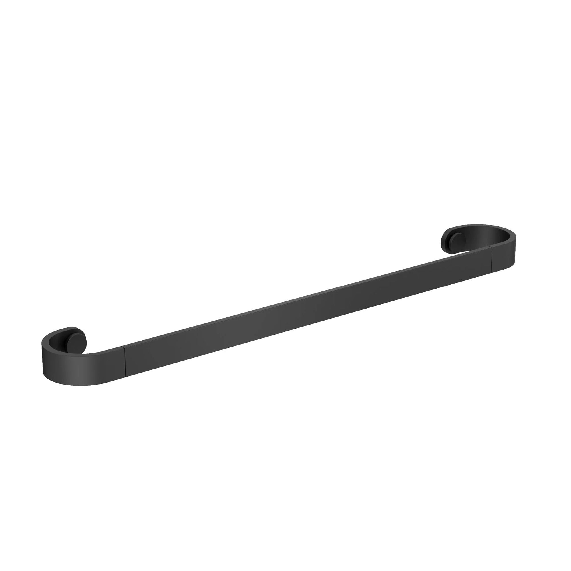 crosswater velo towel rail 600mm matt black