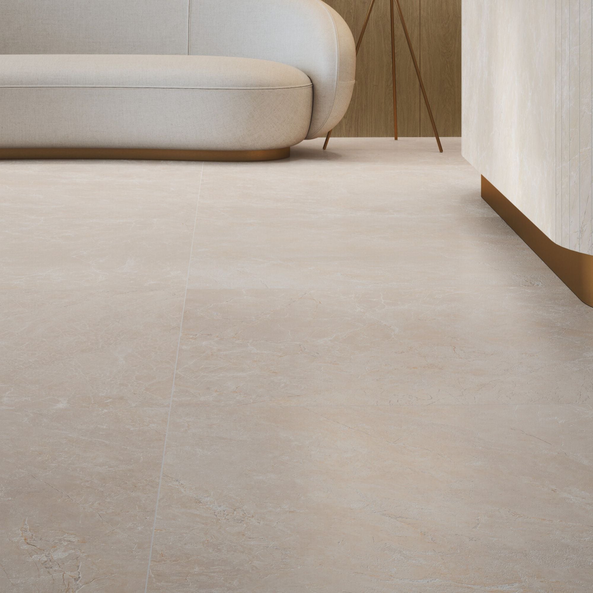 Eden Sand 4D Stone Effect Porcelain Tile 100x100cm Matt