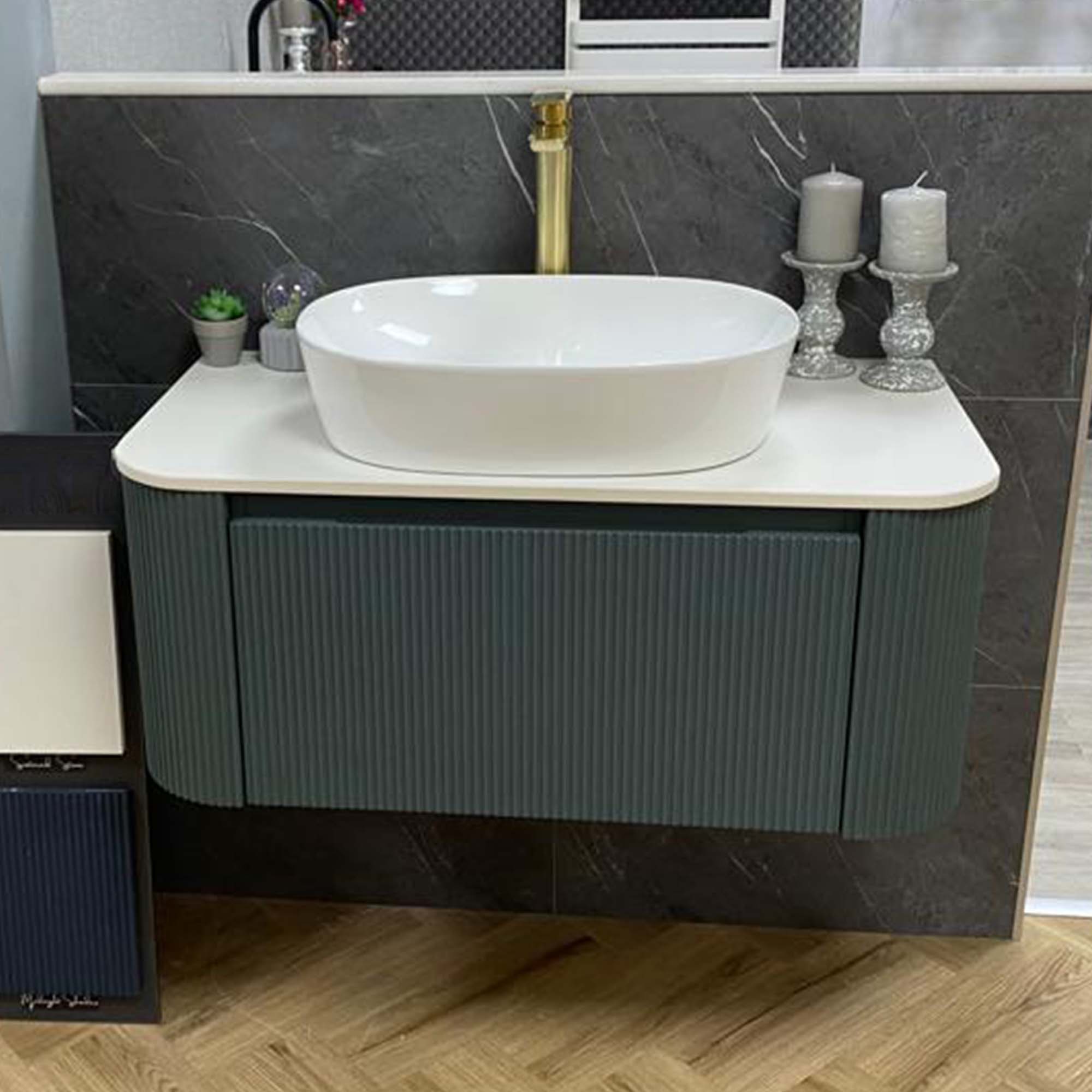 Wall vanity deals unit