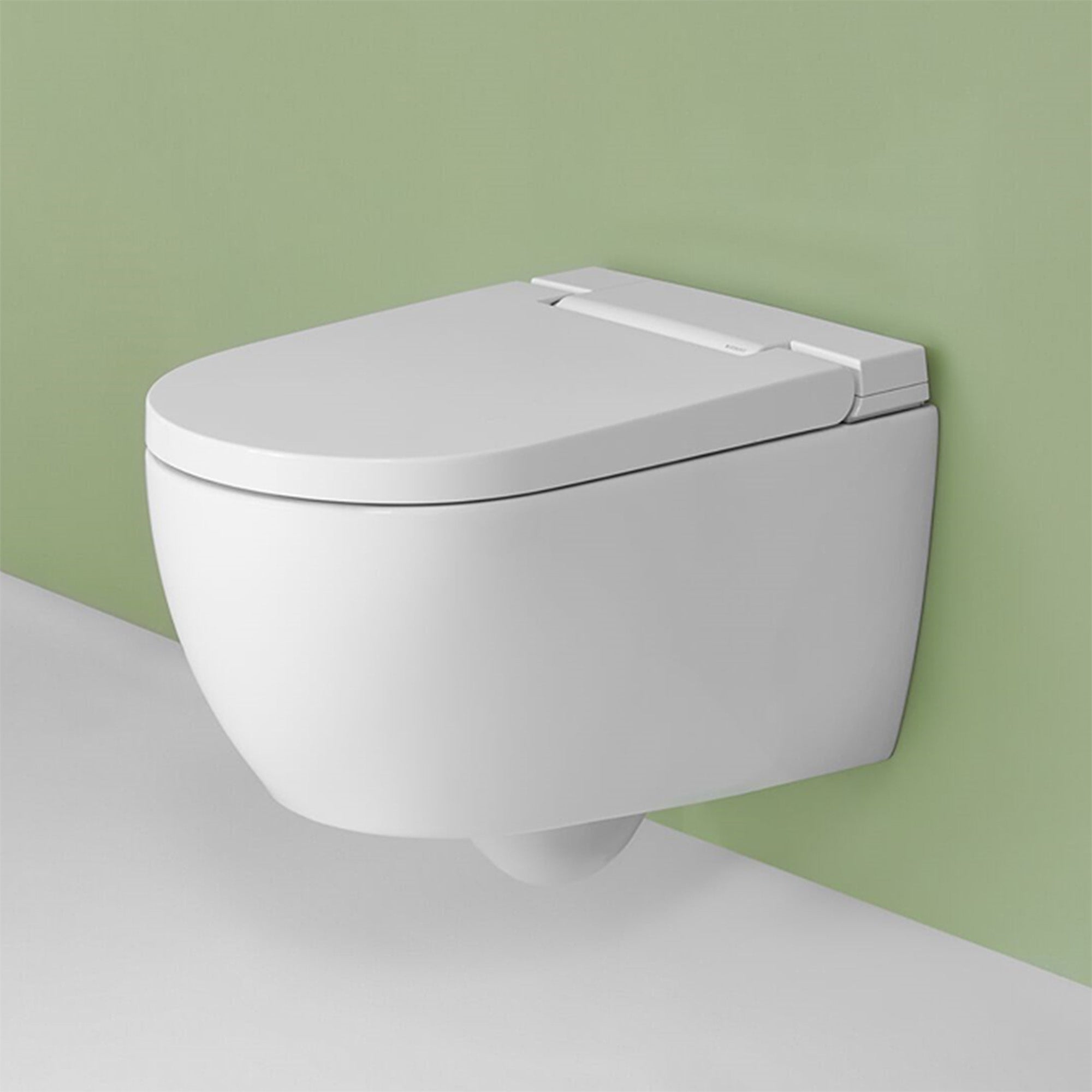 geberit aquaclean alba wall mounted shower toilet white