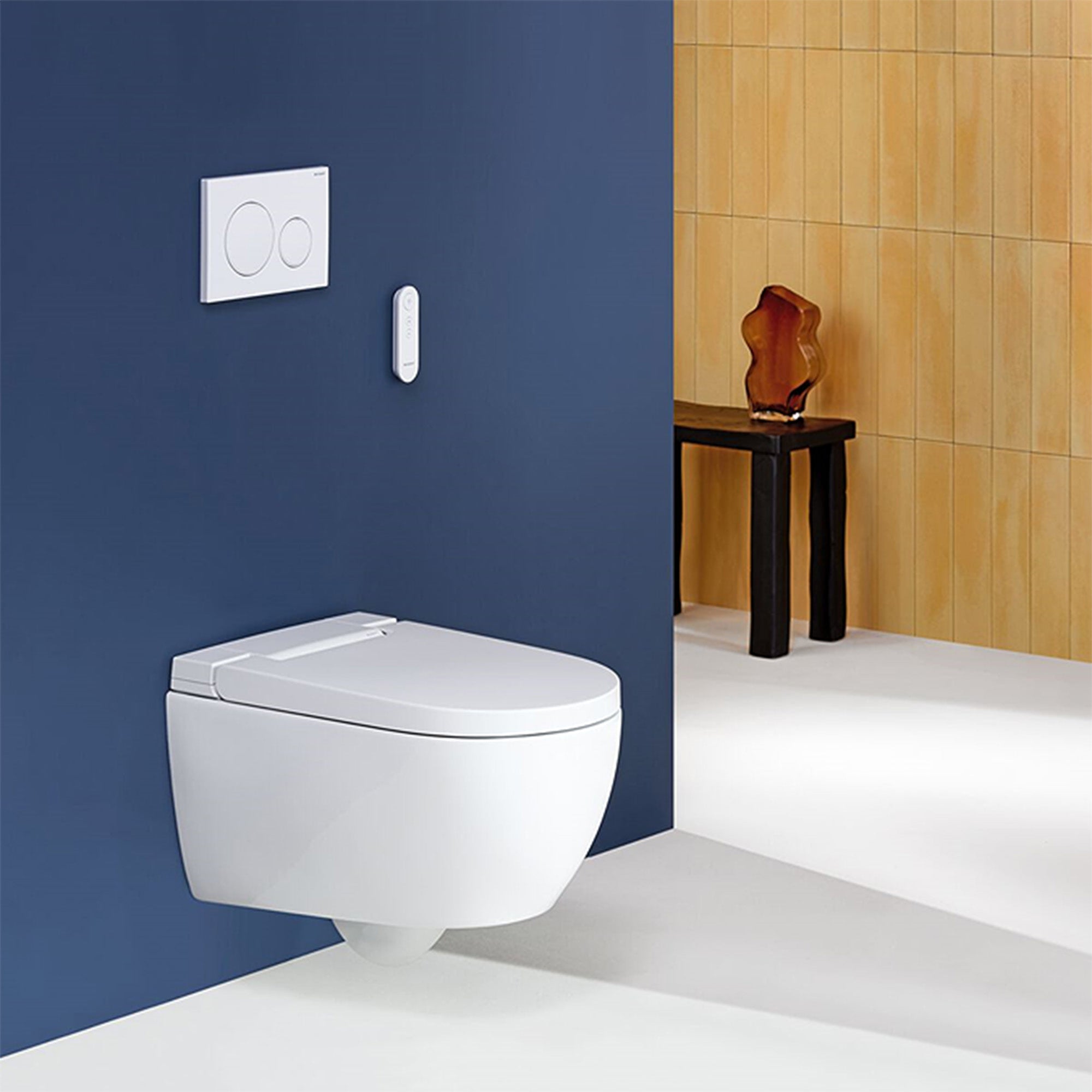 geberit aquaclean alba wall mounted shower toilet white