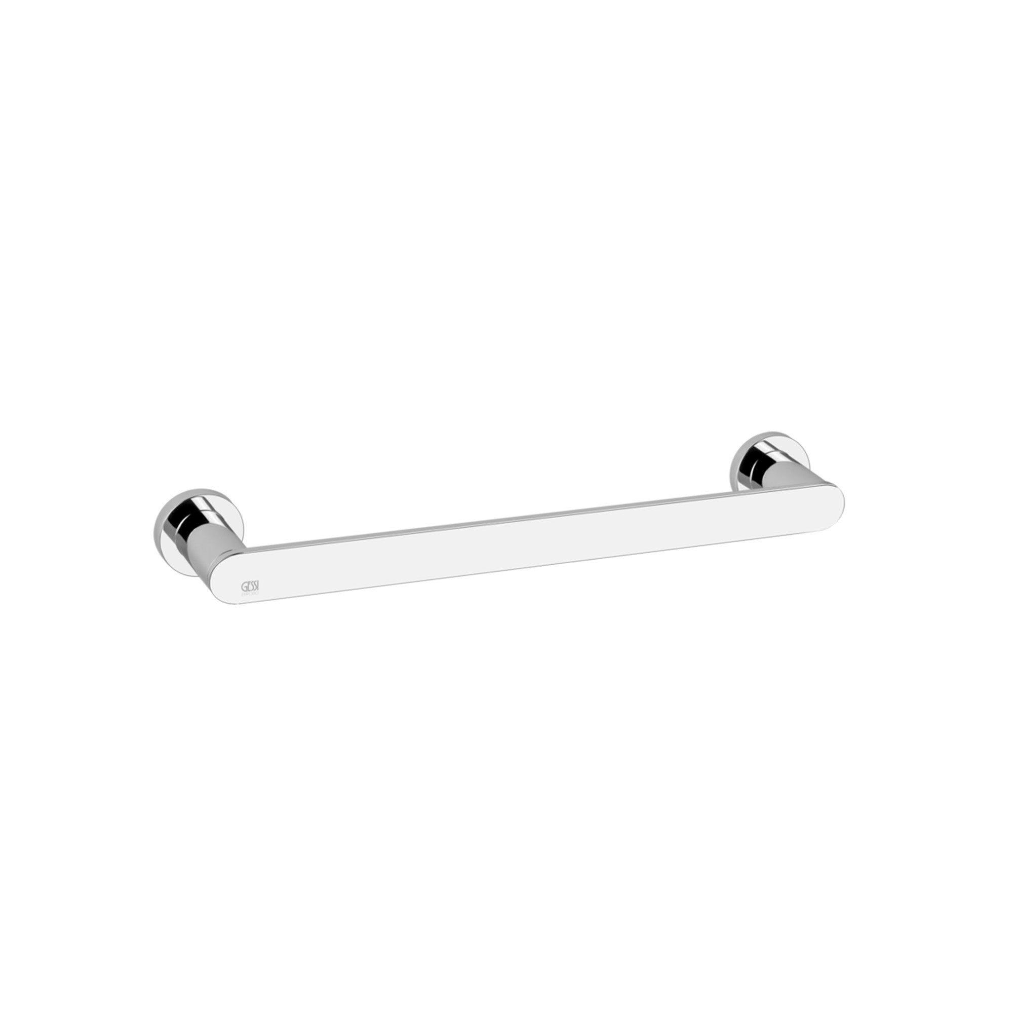 gessi emporio single towel rail 300mm chrome