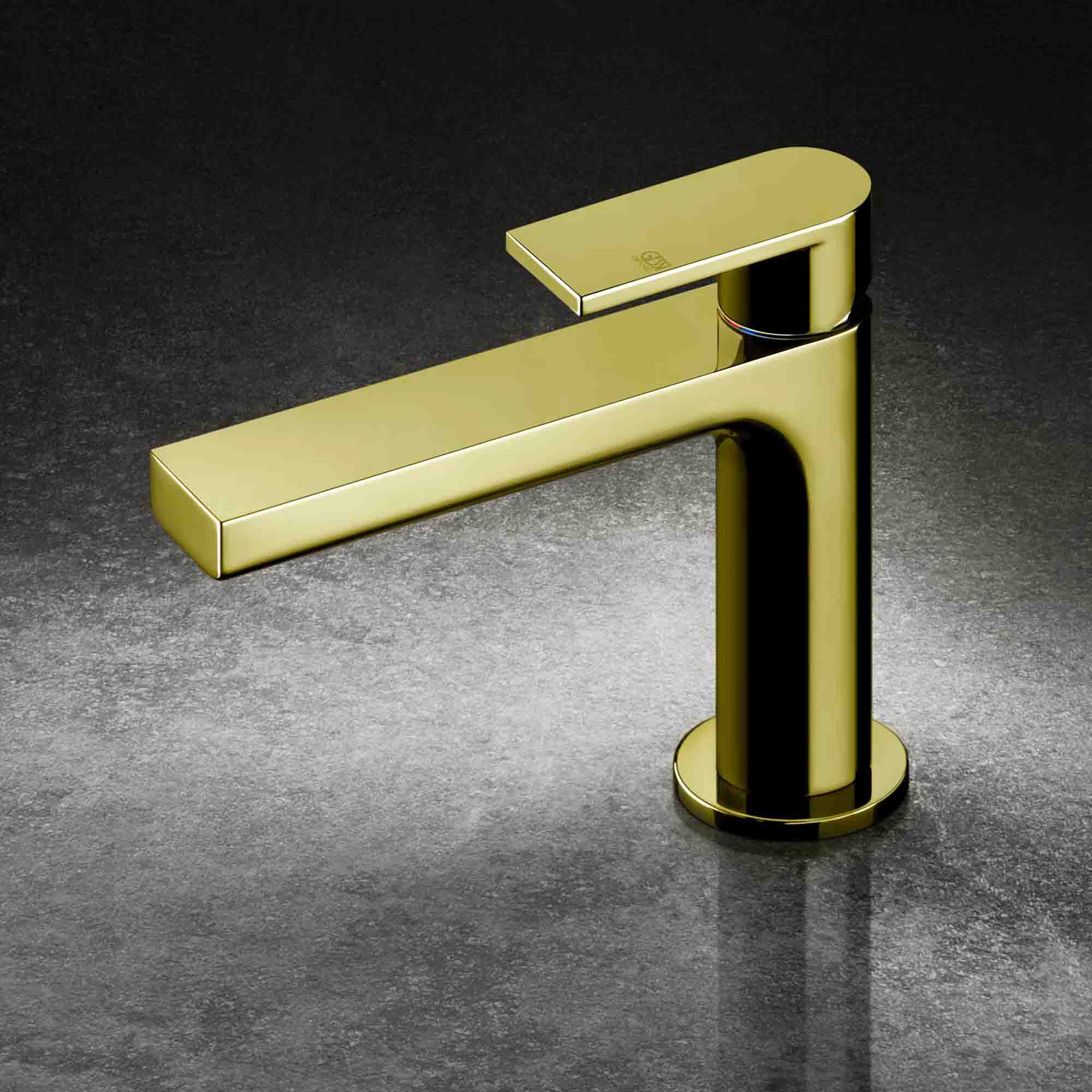 Gessi Via Manzoni Basin Mixer Brass