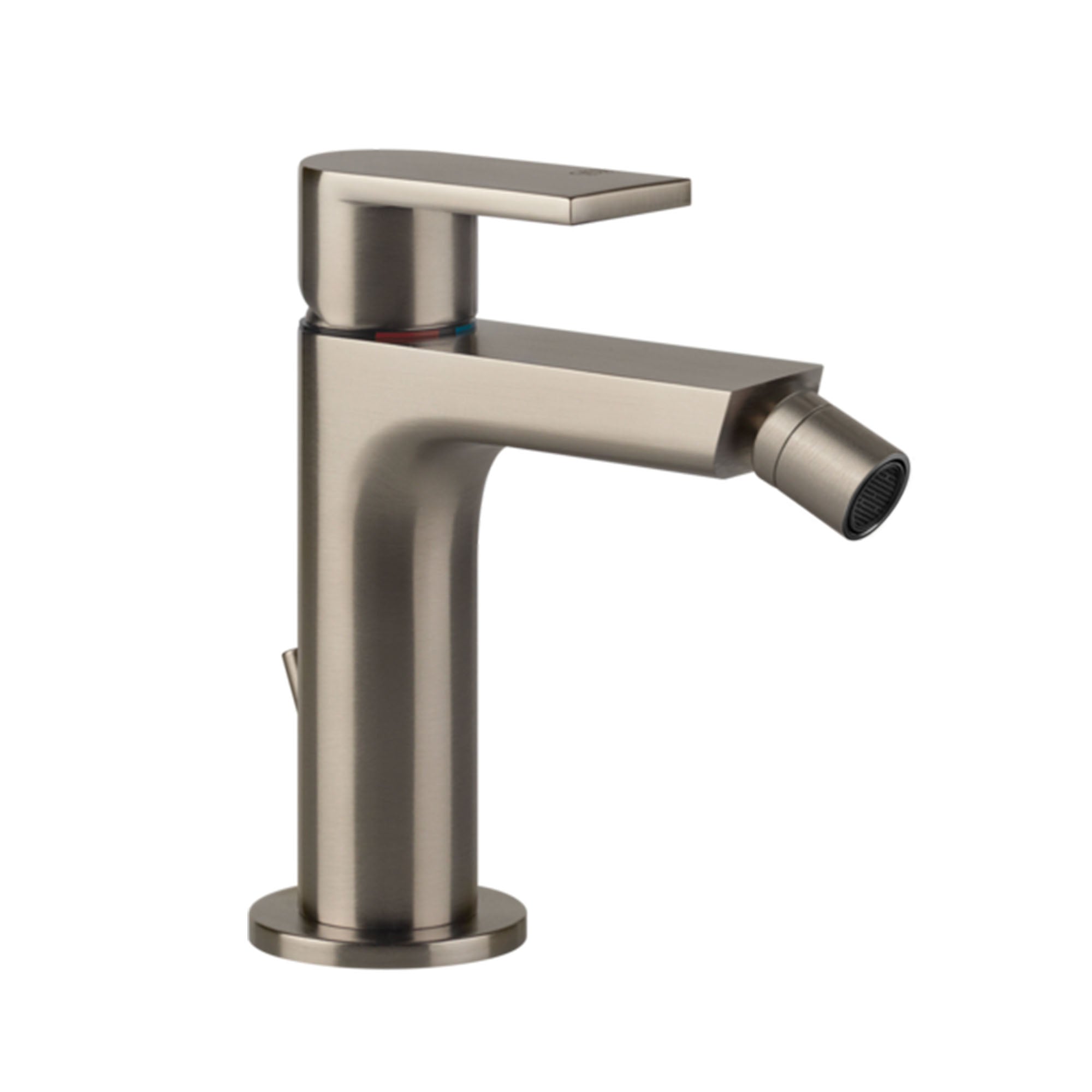 gessi via manzoni bidet mixer tap finox brushed nickel