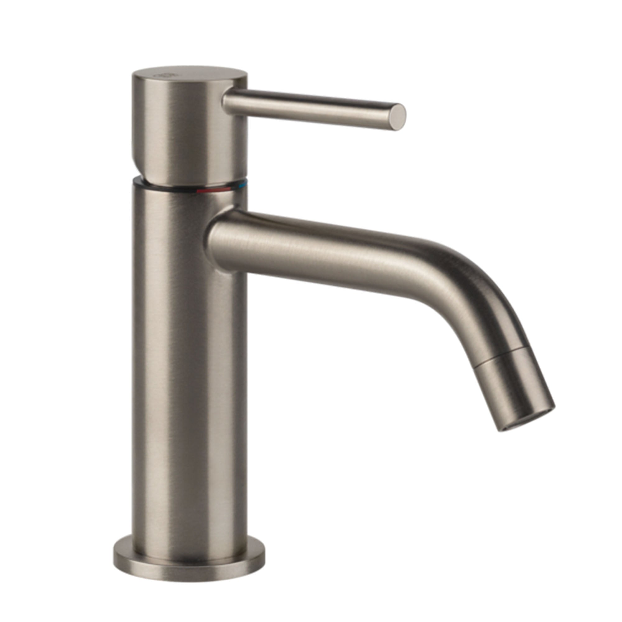 gessi via tortona basin mixer tap finox brushed nickel