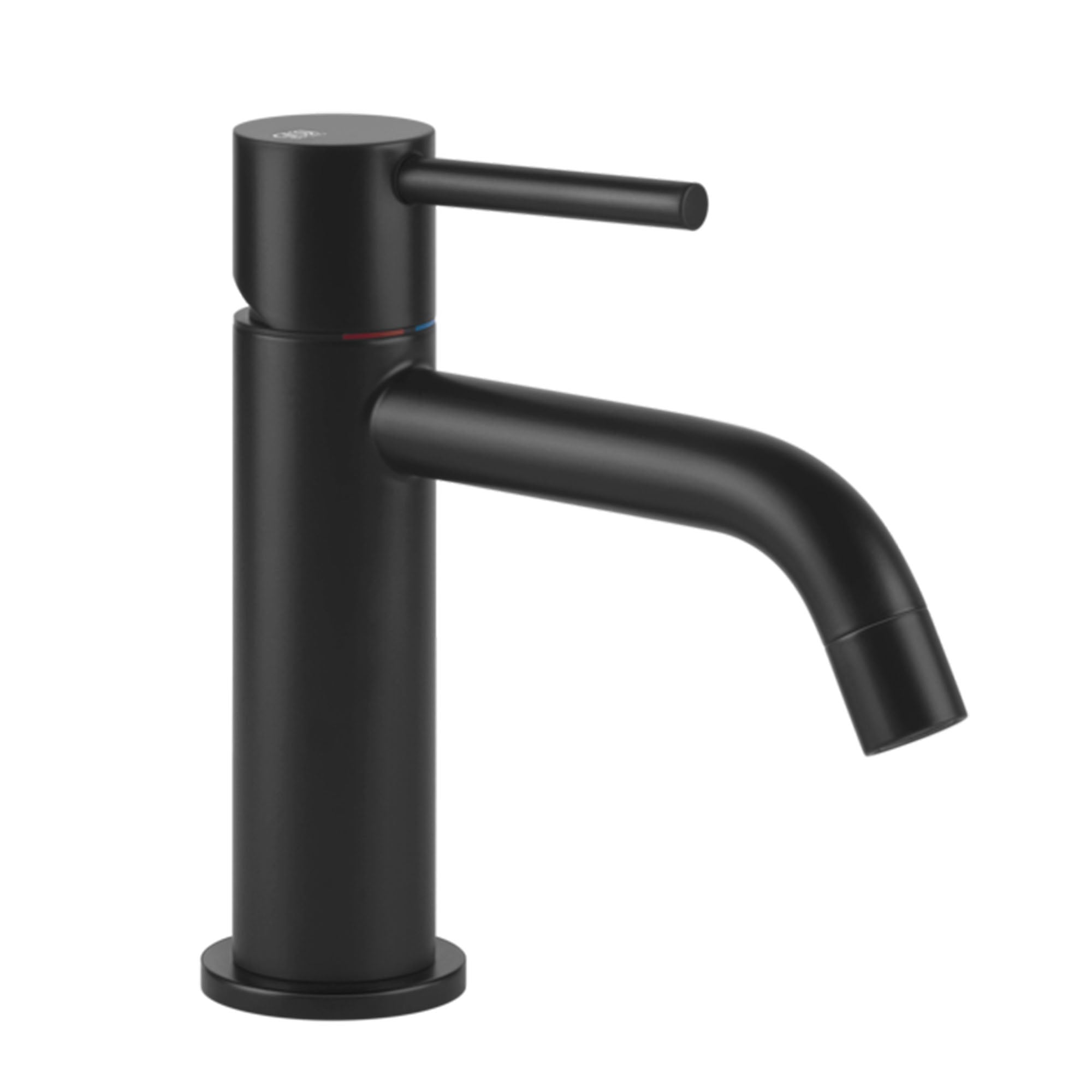 gessi via tortona basin mixer tap matt black