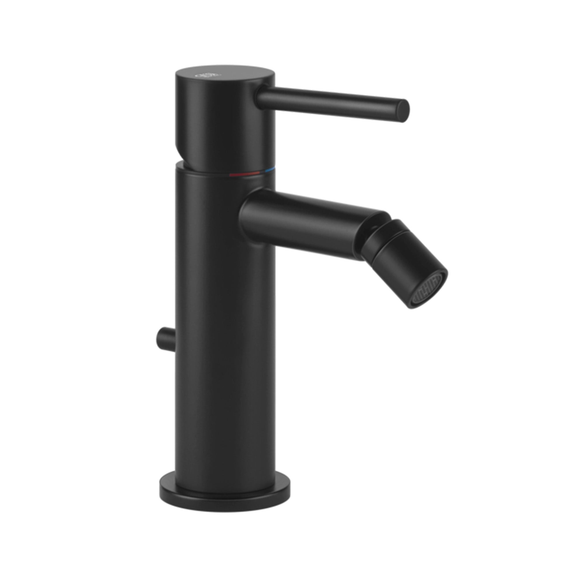 gessi via tortona bidet mixer tap matt black