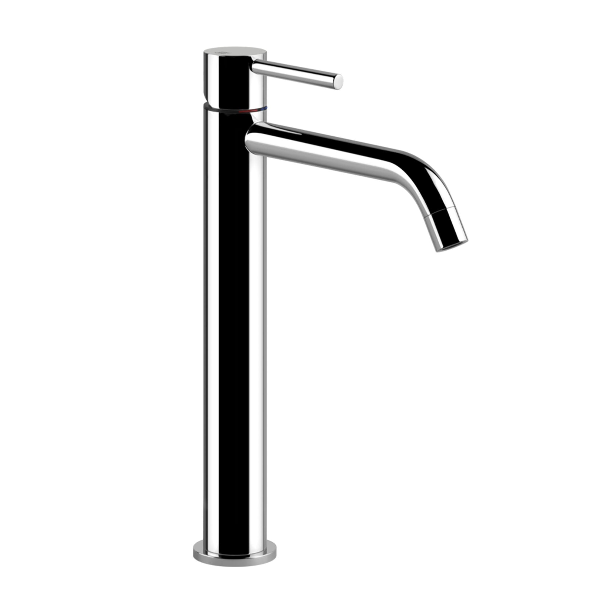 gessi via tortona tall basin mixer tap chrome