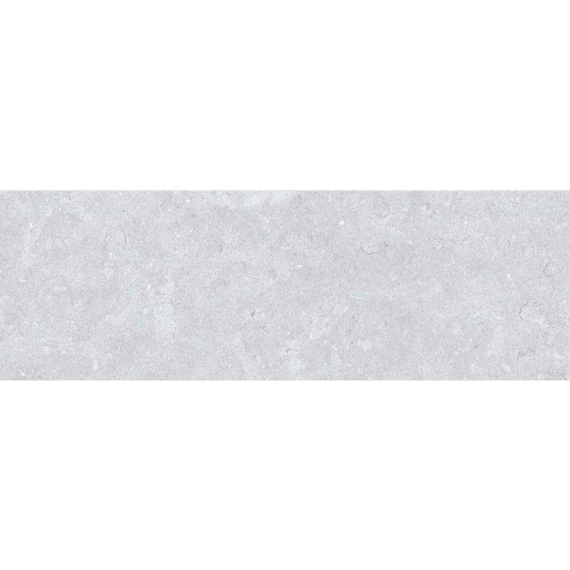 ghent silver ceramic wall tile 33x100cm