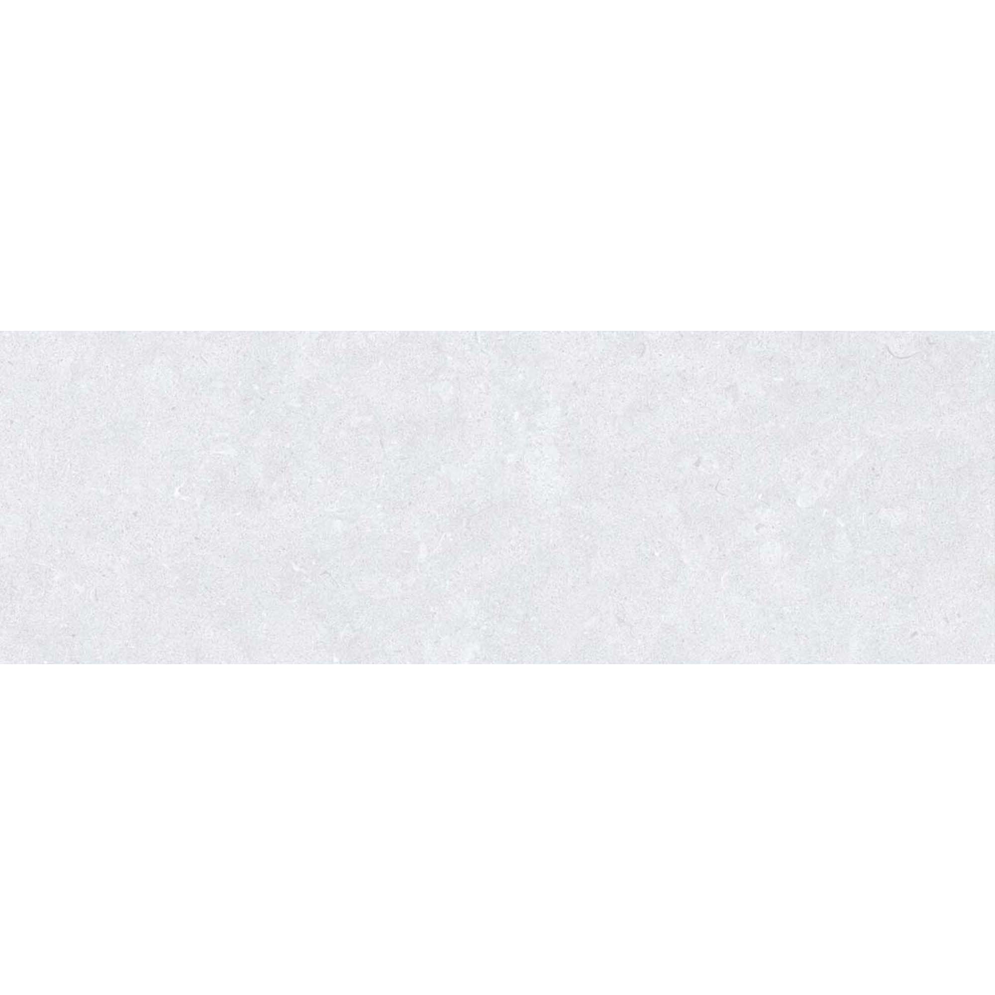 ghent white ceramic wall tile 33x100cm