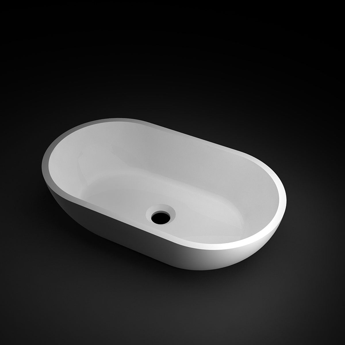 Granlusso Amalfi Countertop Stone Basin