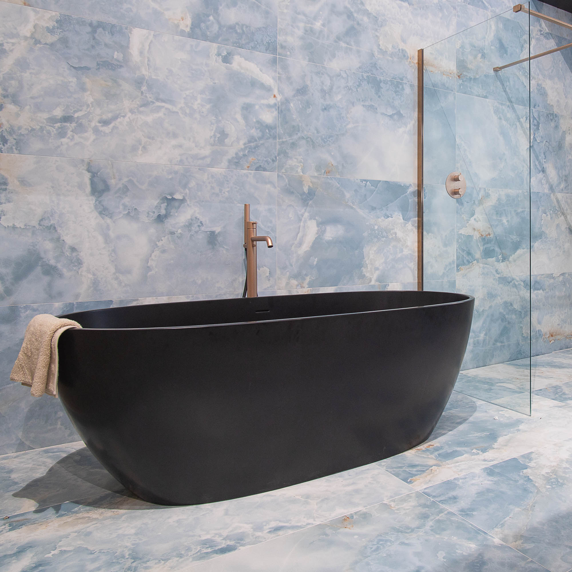 Granlusso d'Lusso Nova Double Slipper Freestanding Bath Acrylic