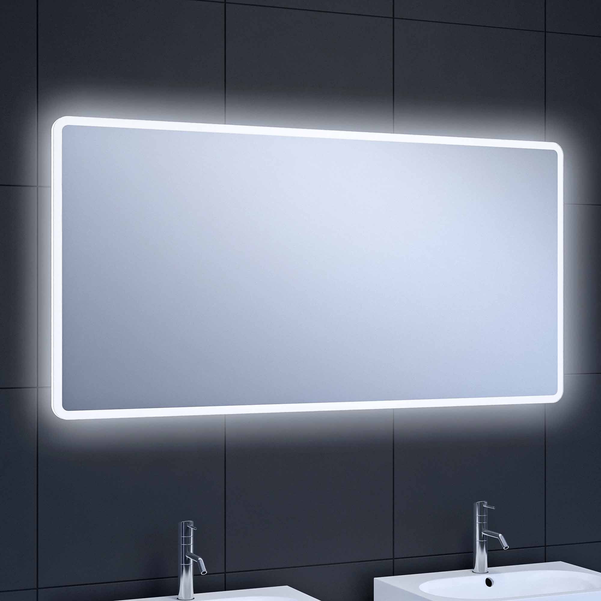 granlusso serenity 1200x600mm led bathroom mirror