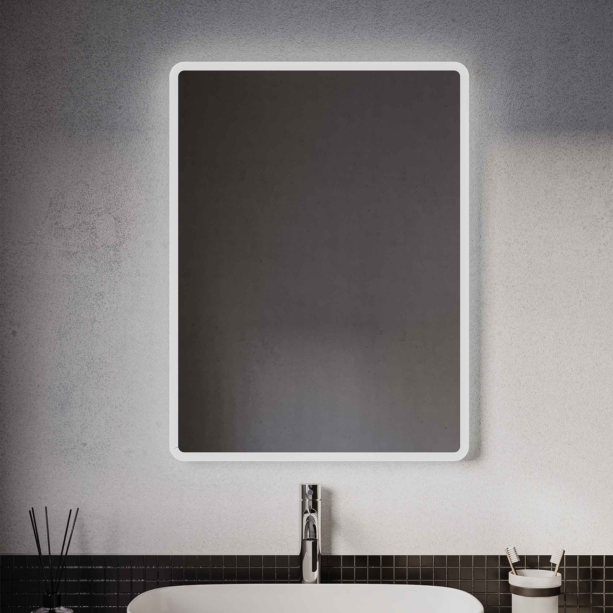 granlusso serenity 800x600mm led bathroom mirror