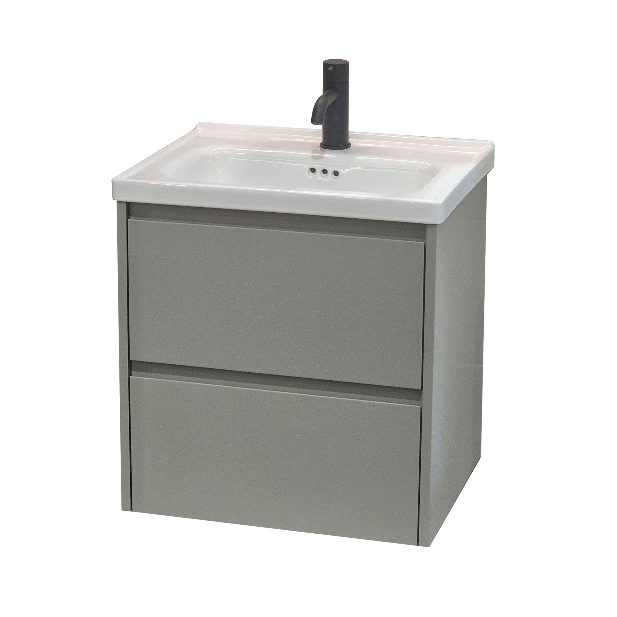 Granlusso™ Sorrento Short Projection Wall Mounted Vanity Unit with Basin