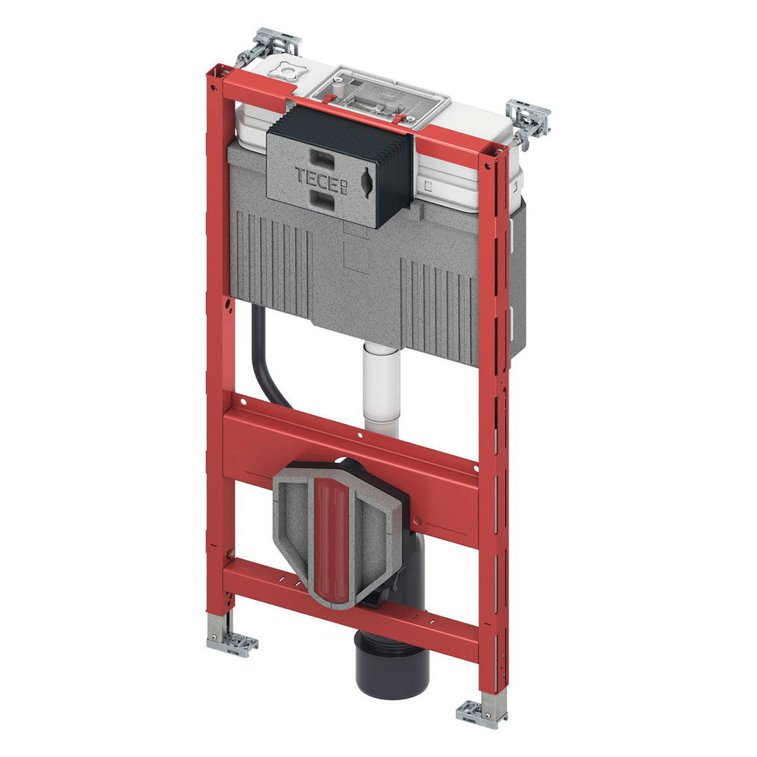 Tece Profil Wall-Hung Toilet Support Frame with Concealed Uni Cistern ...