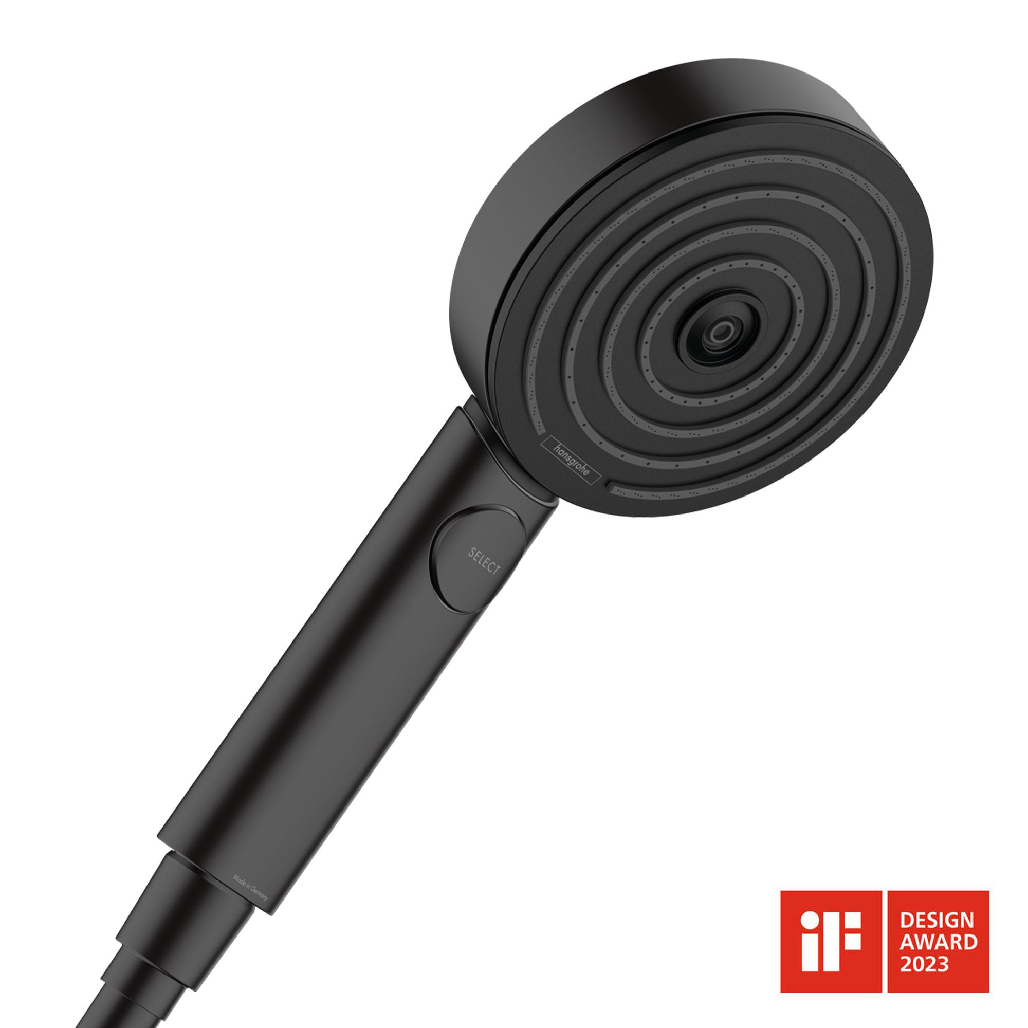 hansgrohe pulsify select s handshower 105 3jet relaxation ecosmart matt black