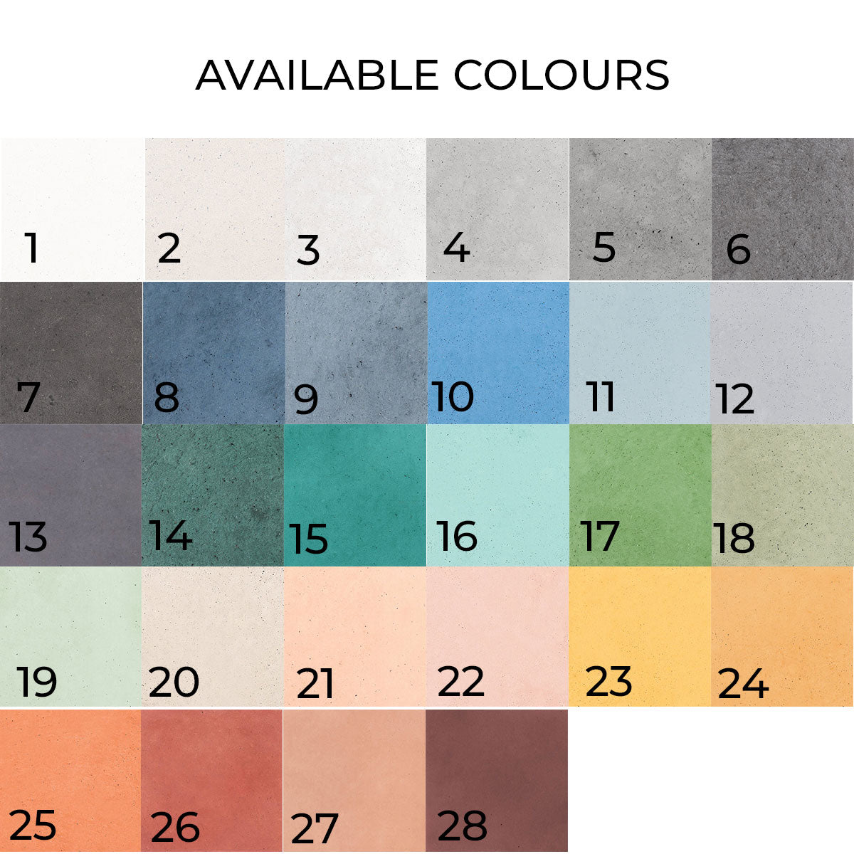 Kast Pitch Short Projection Rectangle Wall-Hung Concrete Basin With Shelf Surface