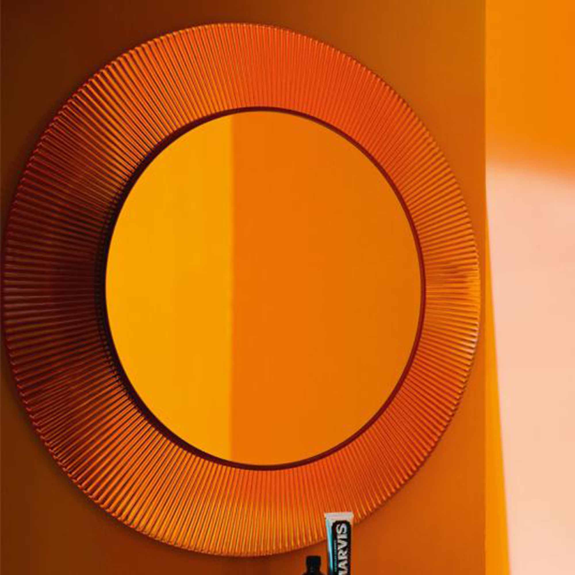 laufen kartell 780 all saints bathroom mirror tangerine orange