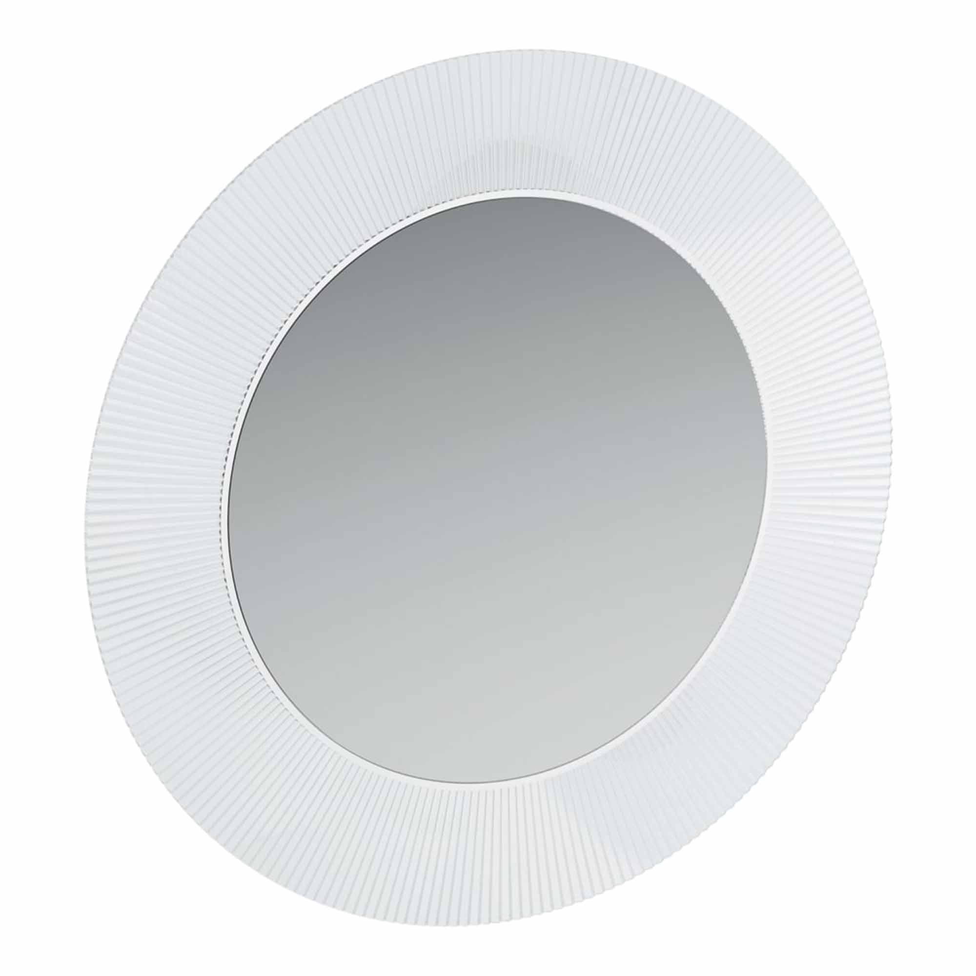 laufen kartell 780 all saints round led bathroom mirror transparent crystal