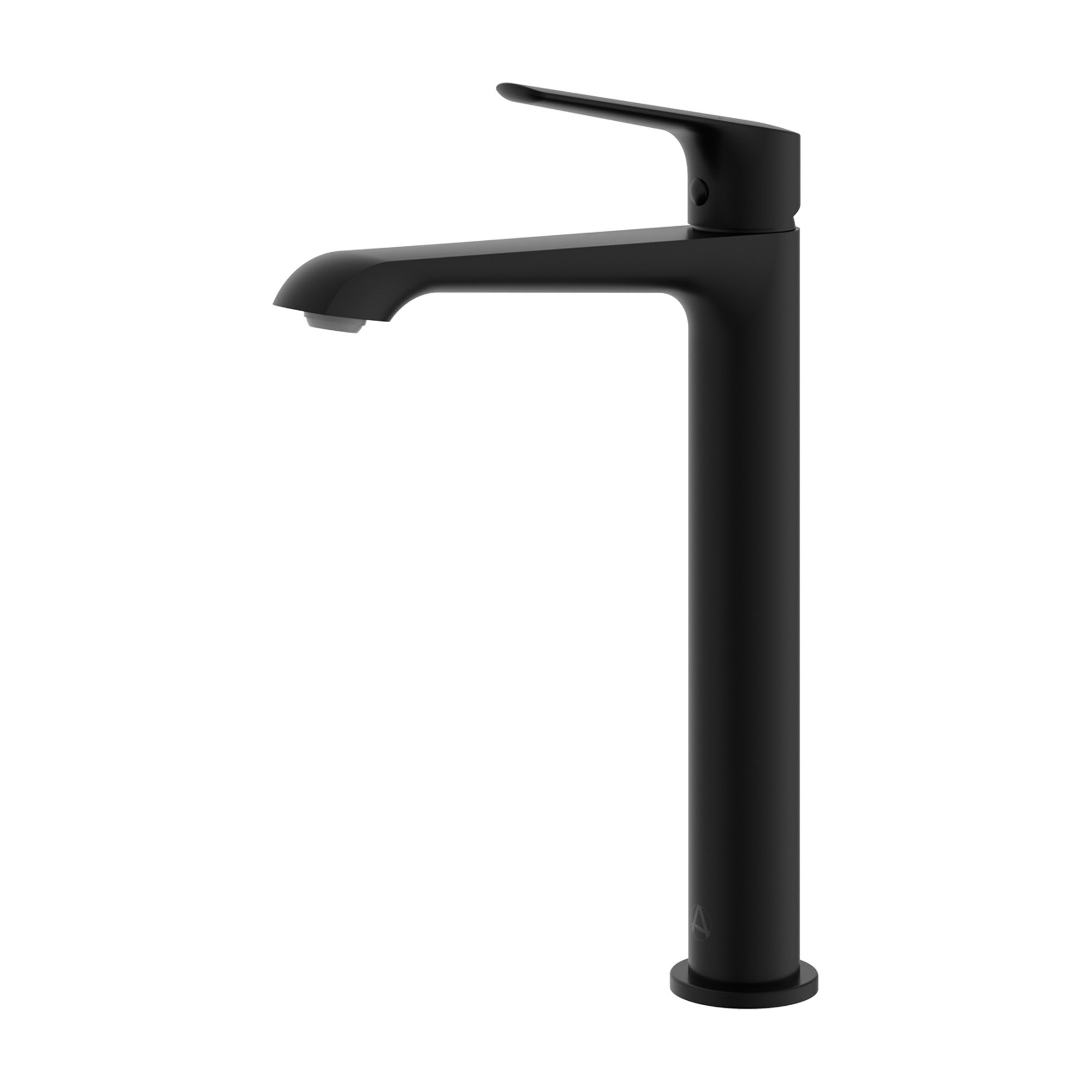 lucca tall basin mixer mono matt black