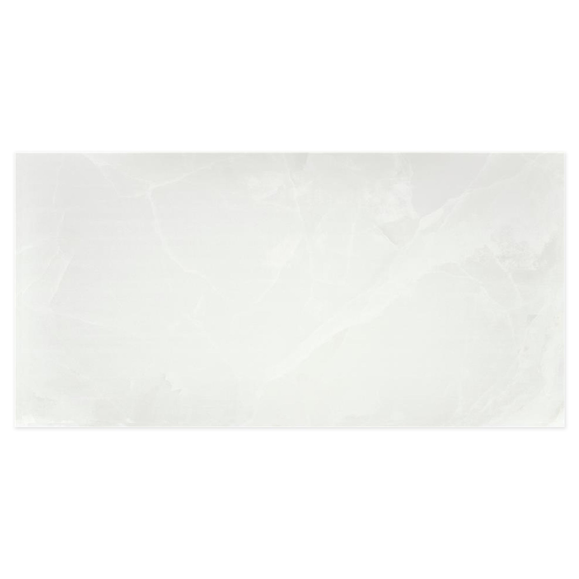 Scarlet Soft White Marble Effect Porcelain Tile 30x60cm Matt