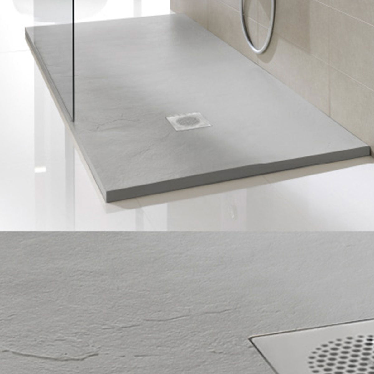 SolidSoft Flexible Soft Shower Tray - Rectangular