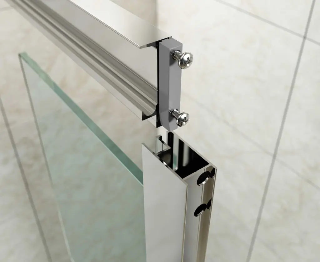 Merlyn MBox Sliding Shower Door In Recess - Chrome