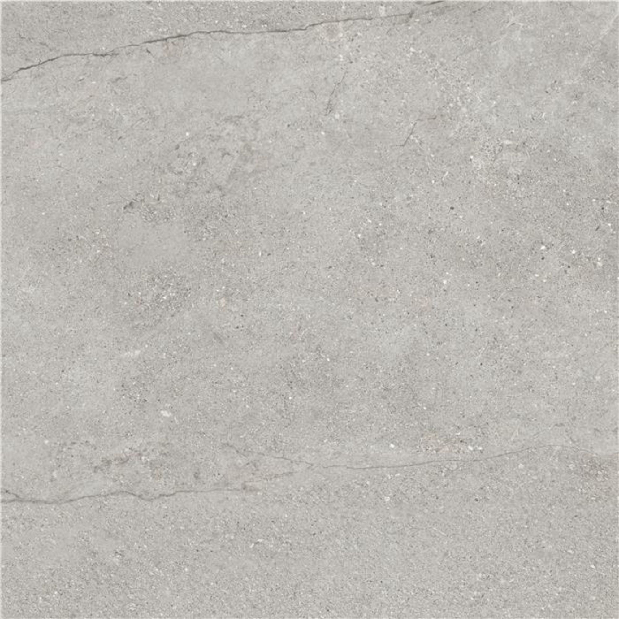 Summary Grey Stone Effect Porcelain Tile 100x100cm Matt