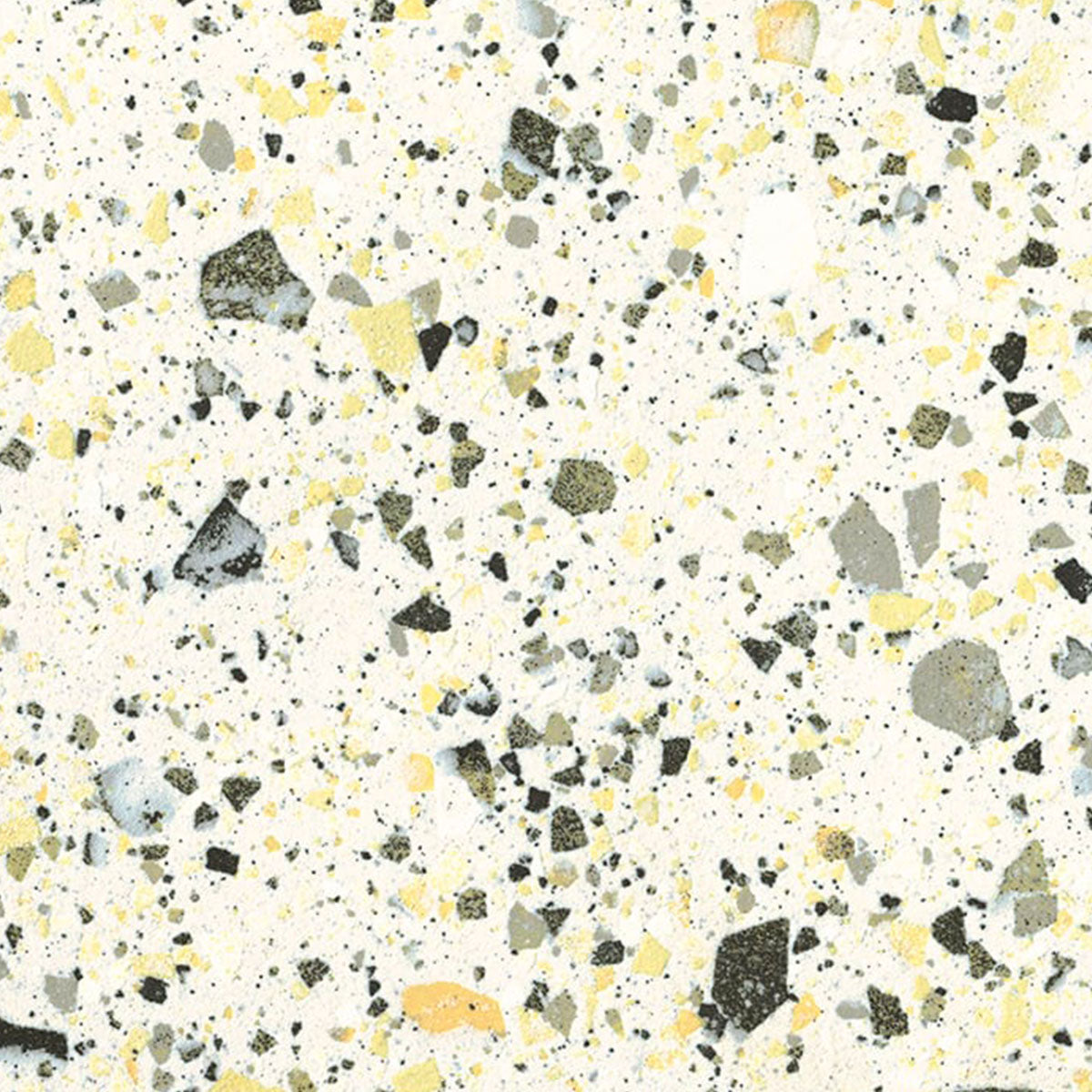 Terrazzo Lusso Yellow Full-Bodied Porcelain Tile Matt 60 x 60cm