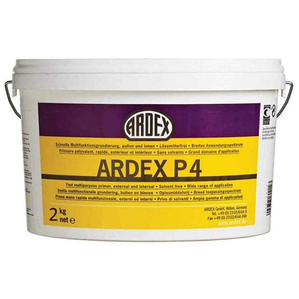 Ardex P4 Ready Mixed Rapid Drying Primer - 2kg | Deluxe Bathrooms ...