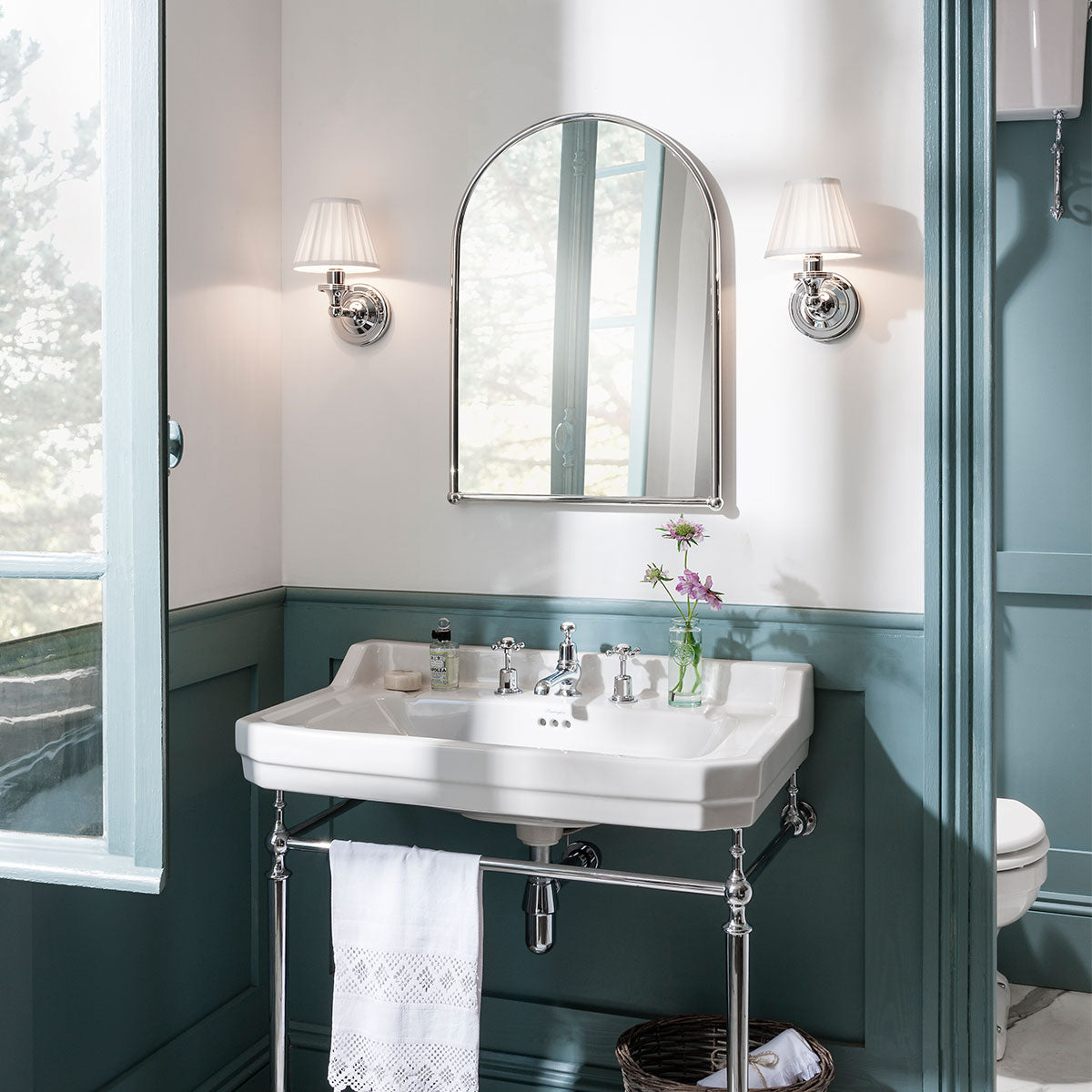 Arched Mirror Feature Feature Deluxe Bathrooms UK